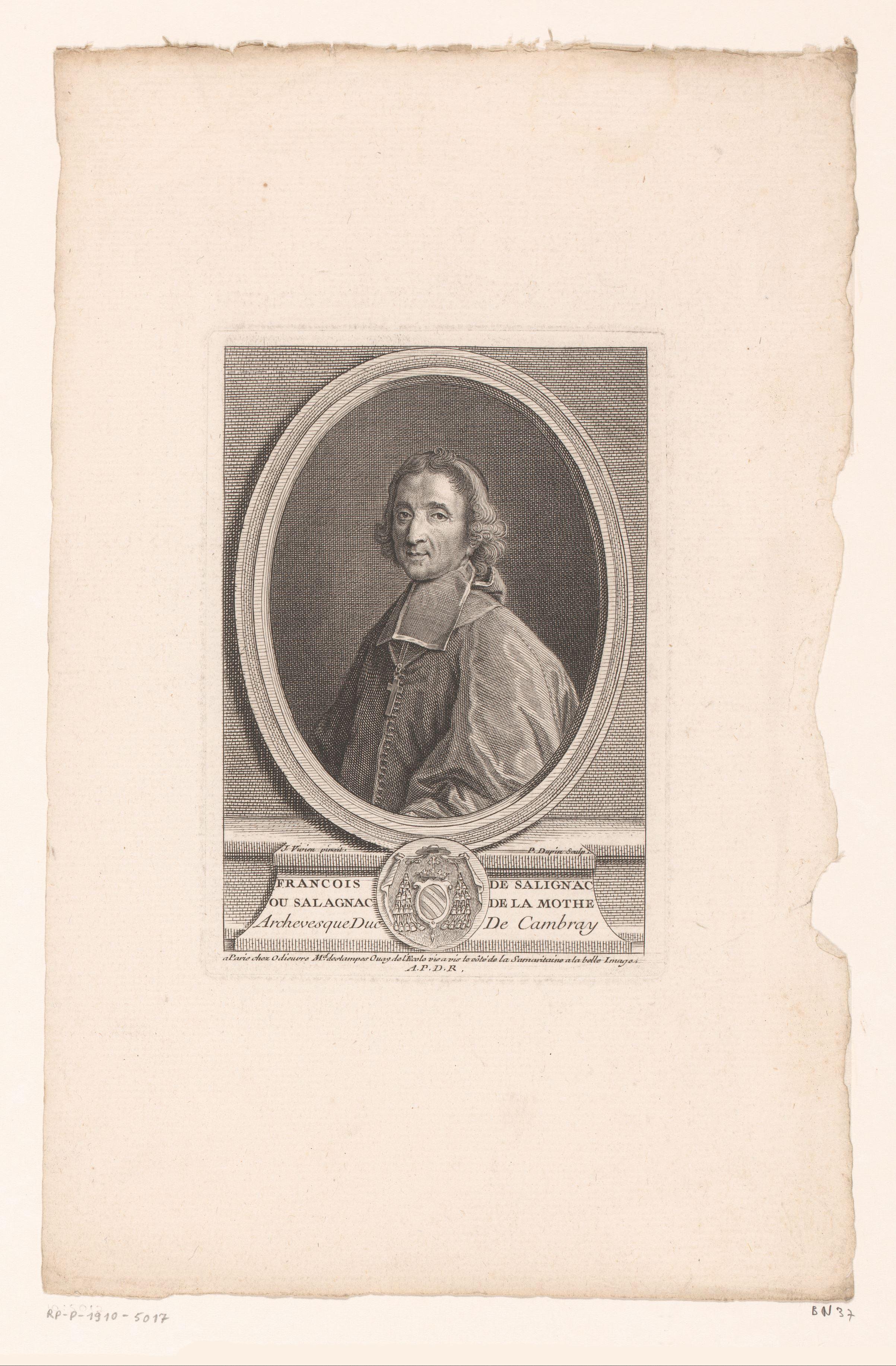 Portret van François Fénelon