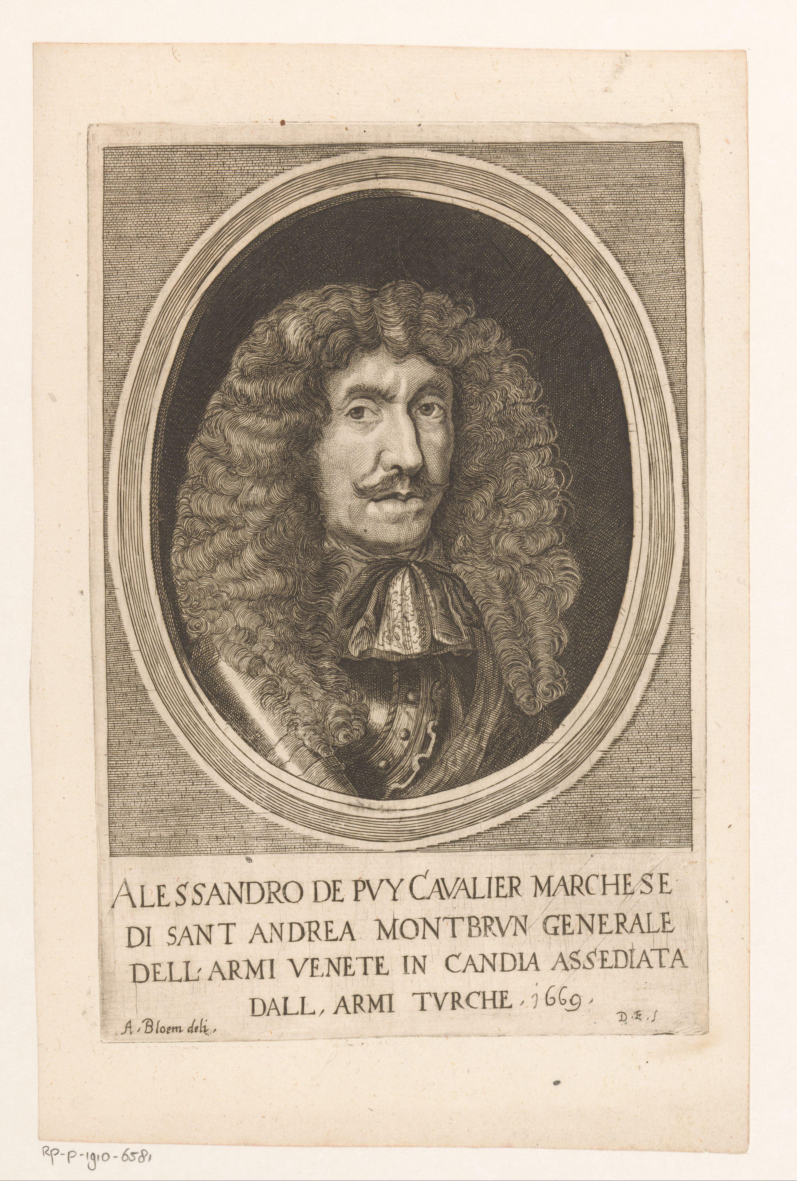 Portret van Alexandre de Saint-André Dupuy-Montbrun
