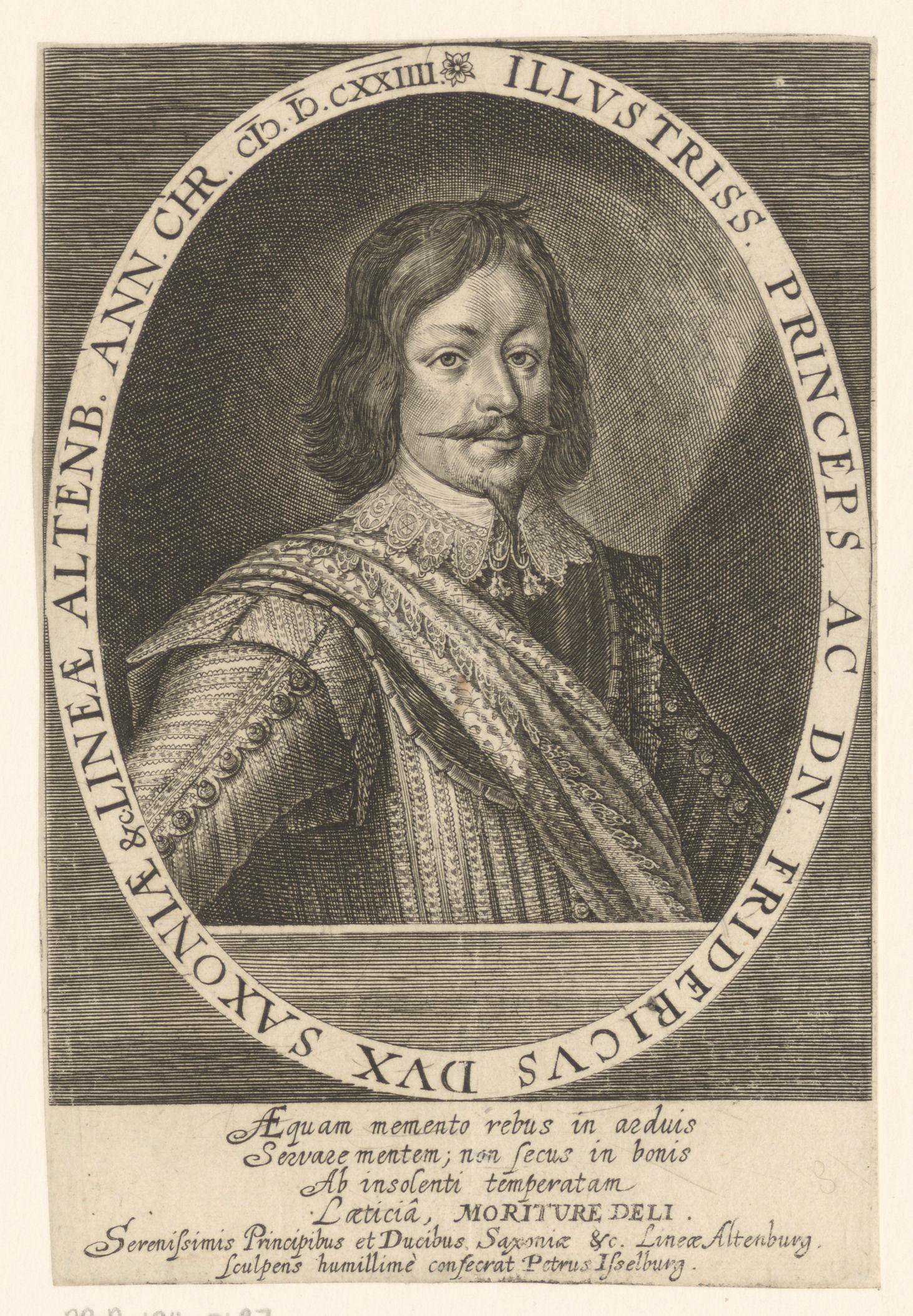 Portret van Frederik van Saksen-Altenburg