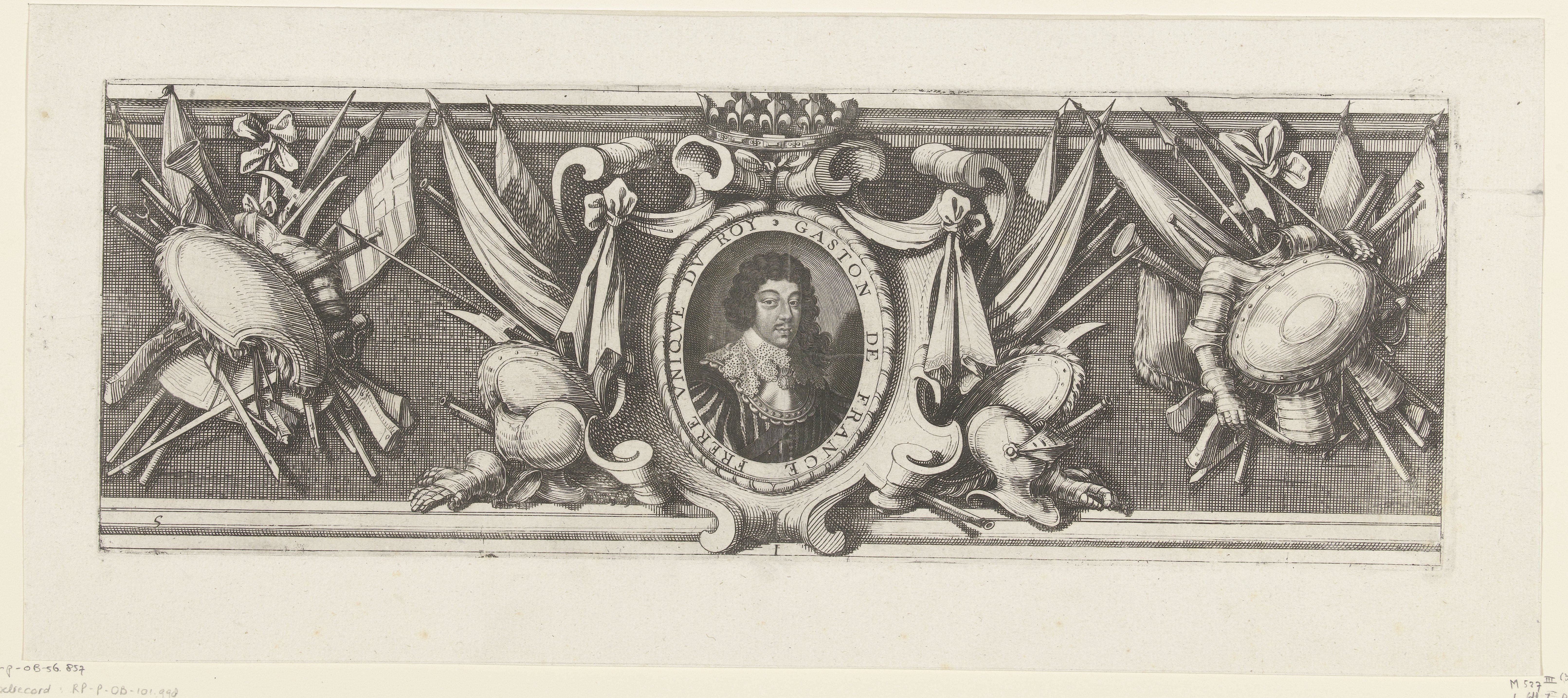 Beleg van Saint Martin op het Île de Ré, juli-november 1627 (randwerk, deel middenonder)
