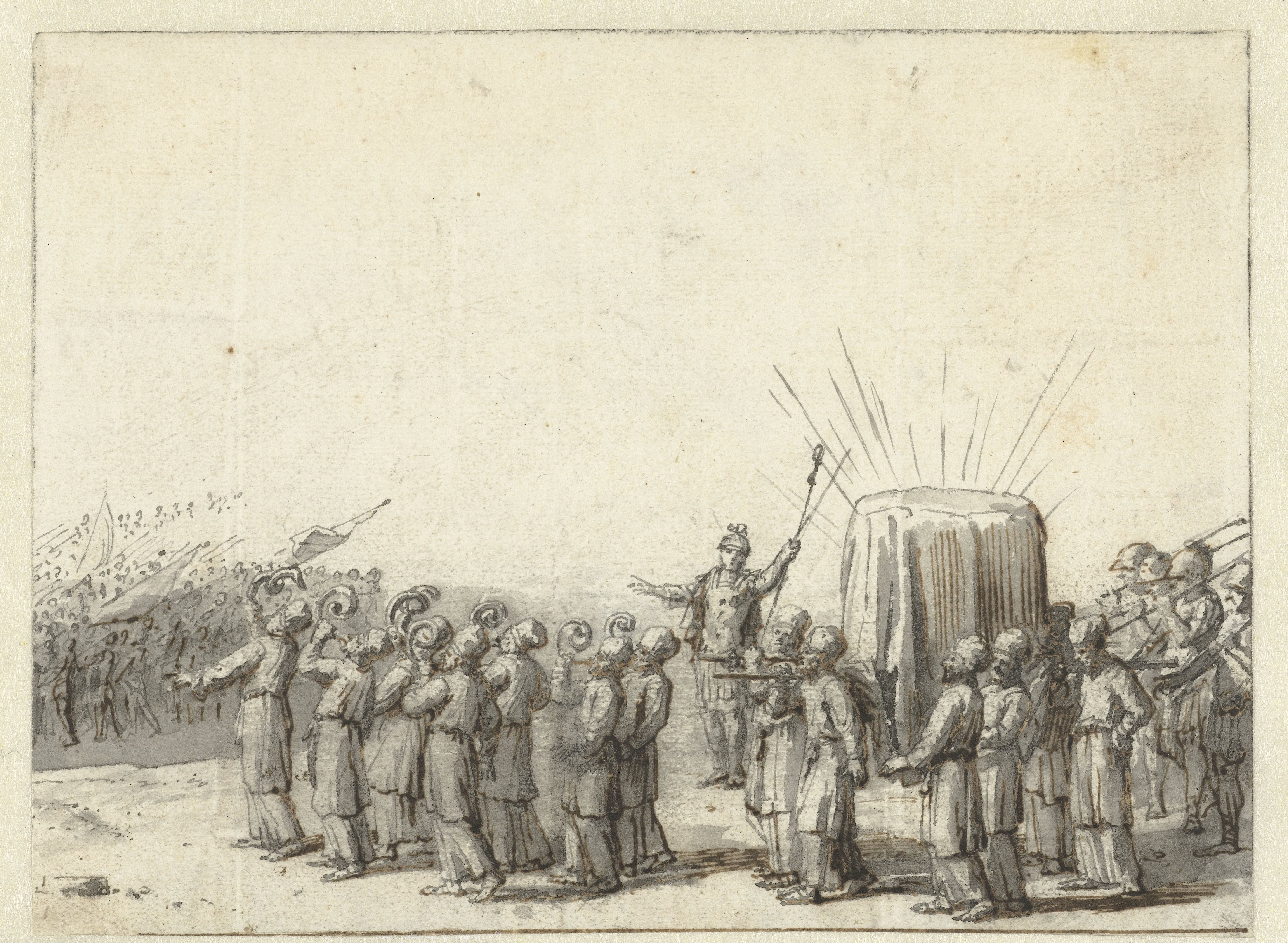Stoet met de Ark des Verbonds