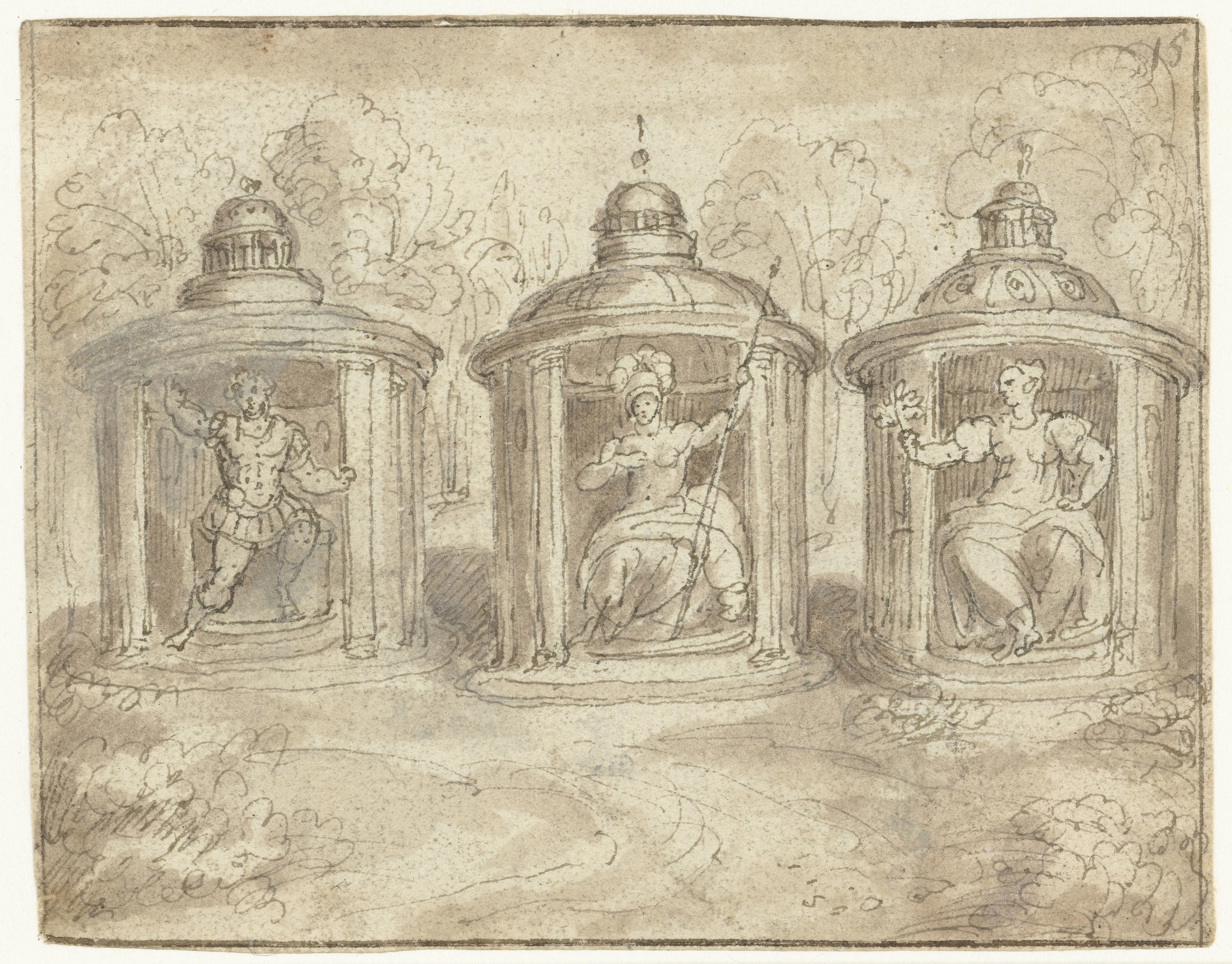 Mars, Pallas Athena en Victorie