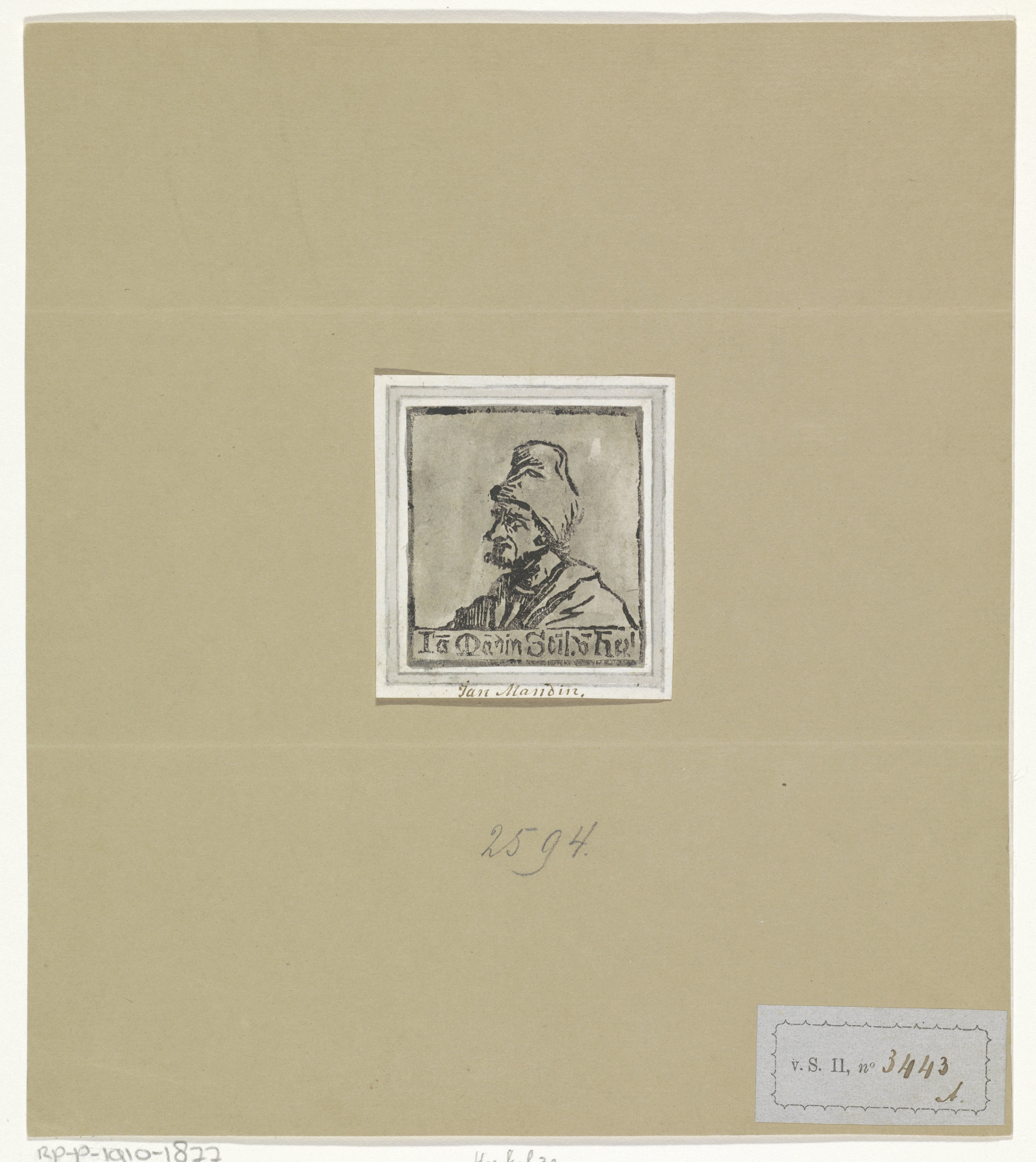 Portret van Jan Mandijn