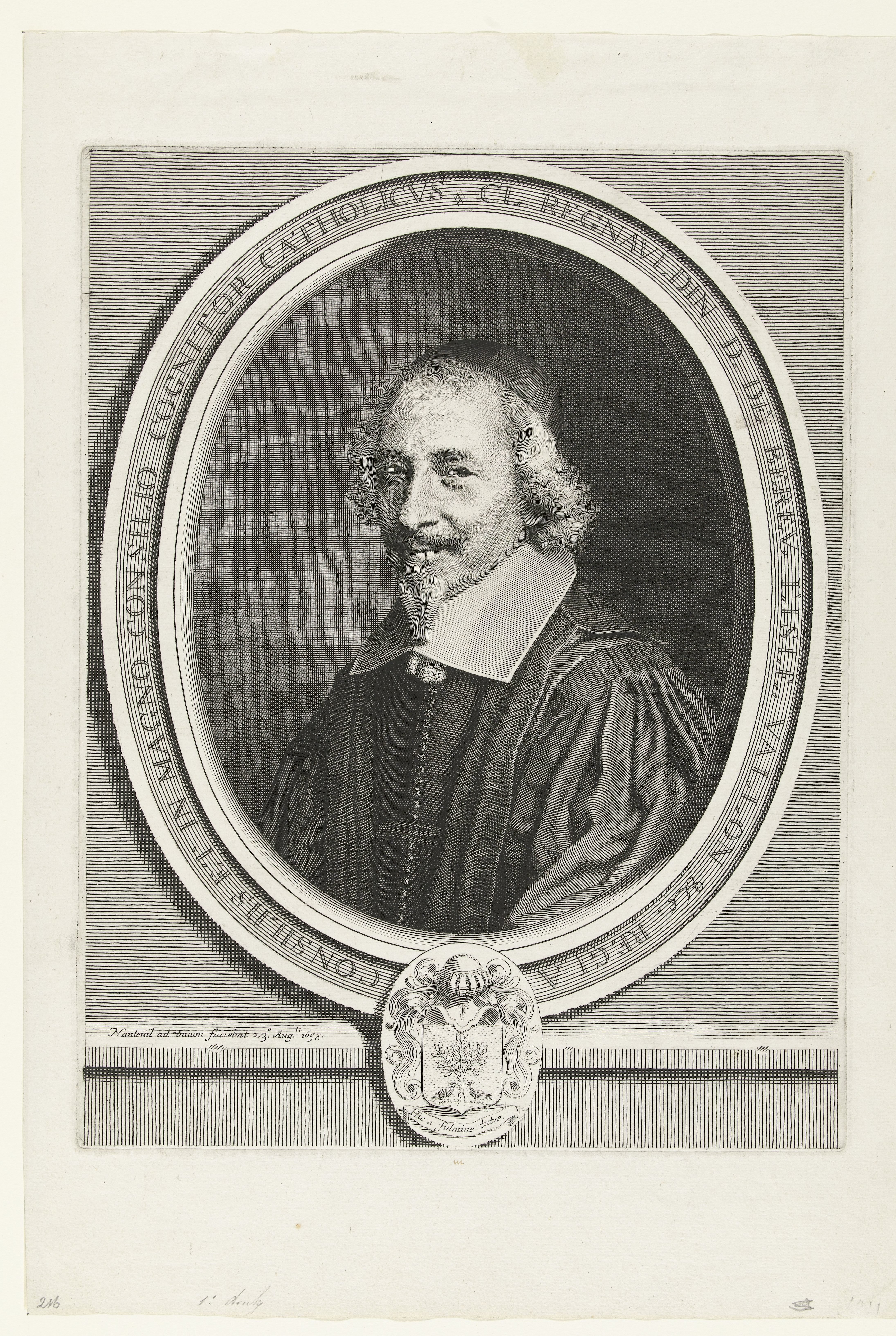 Portret van Claude Regnauldin