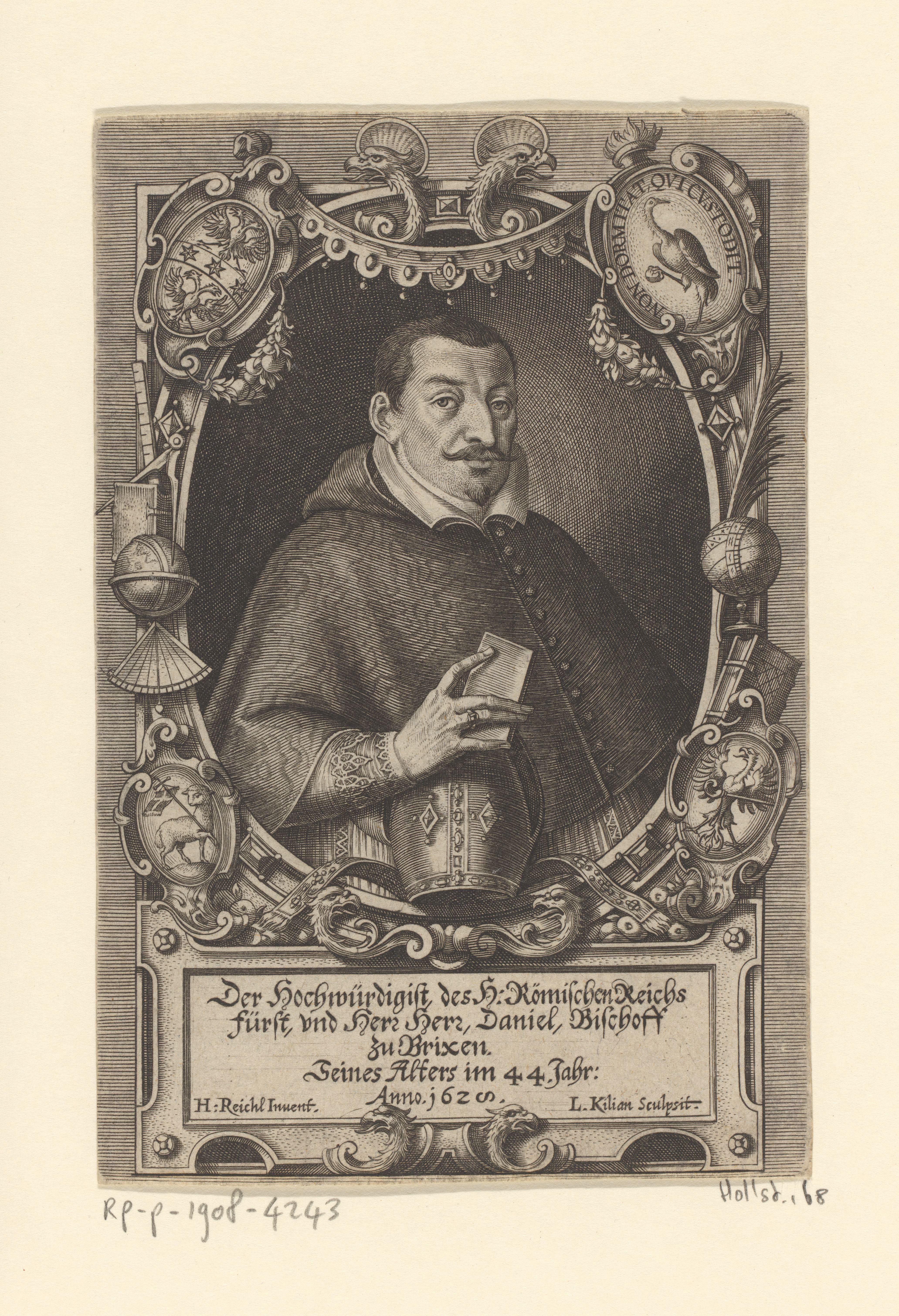 Portret van Daniel Zen 44-jarige leeftijd