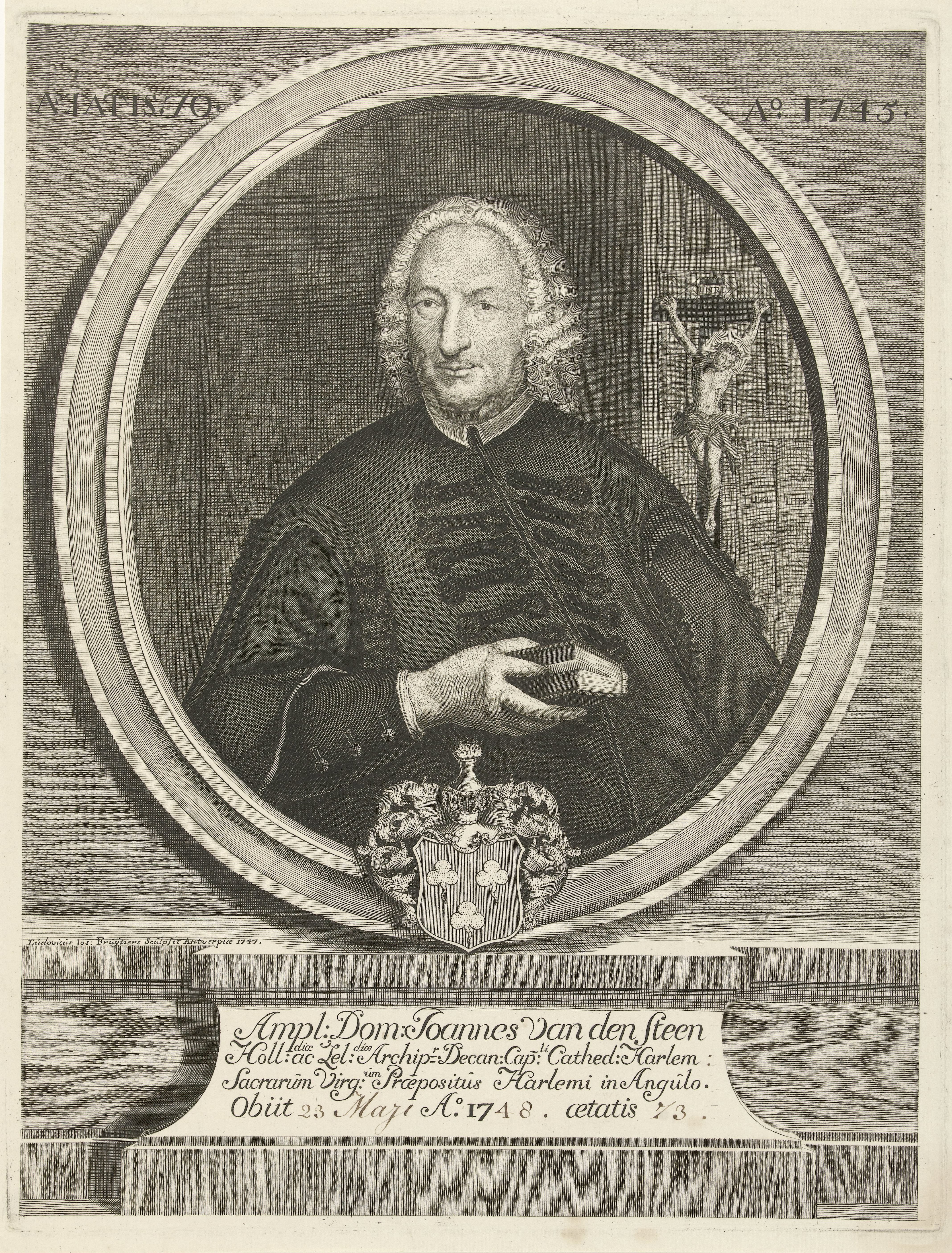 Portret van Joannes van den Steen