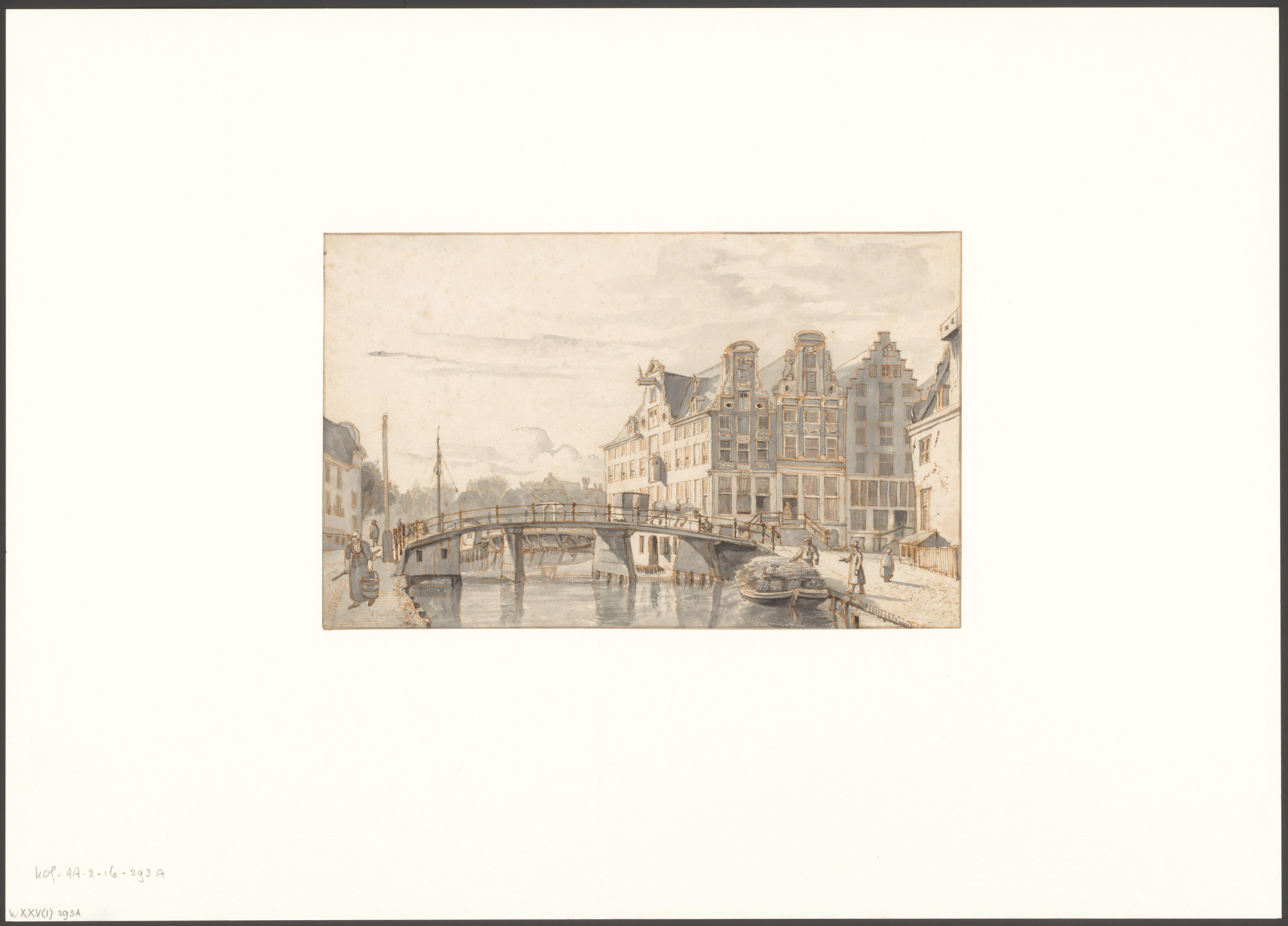 Gezicht op de Leprozengracht