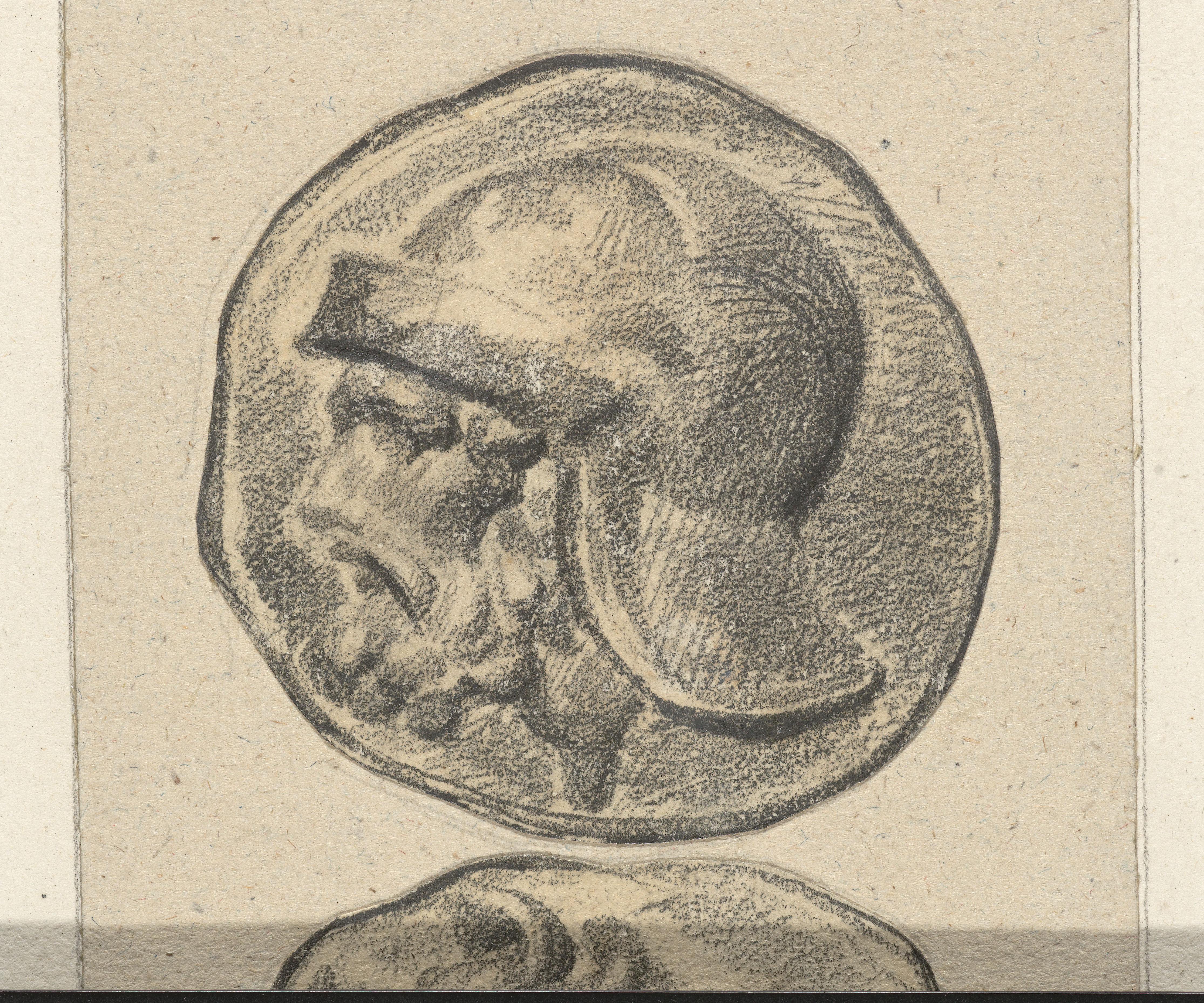 Krijger met helm