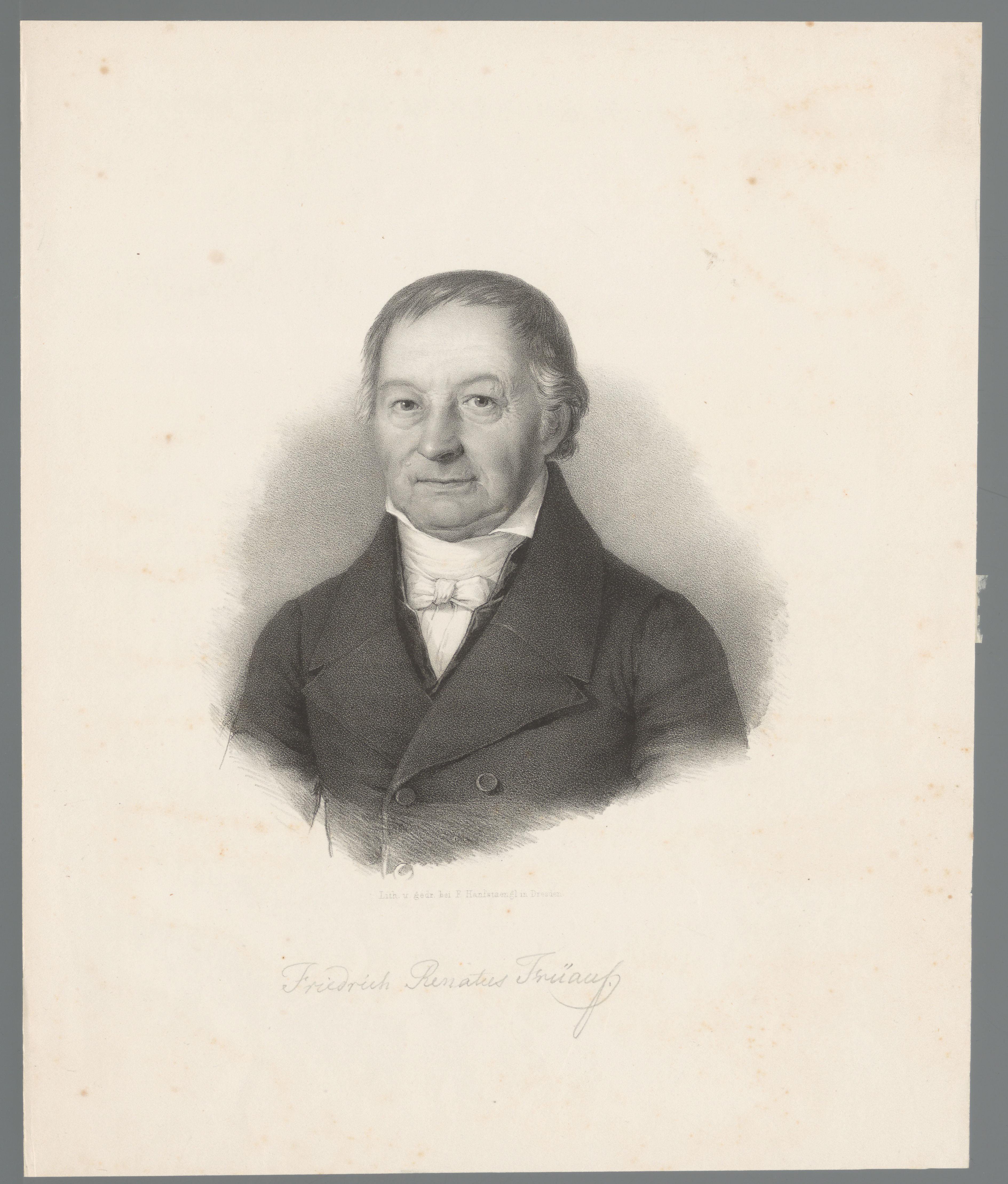 Portret van Friedrich Renatus Früauf