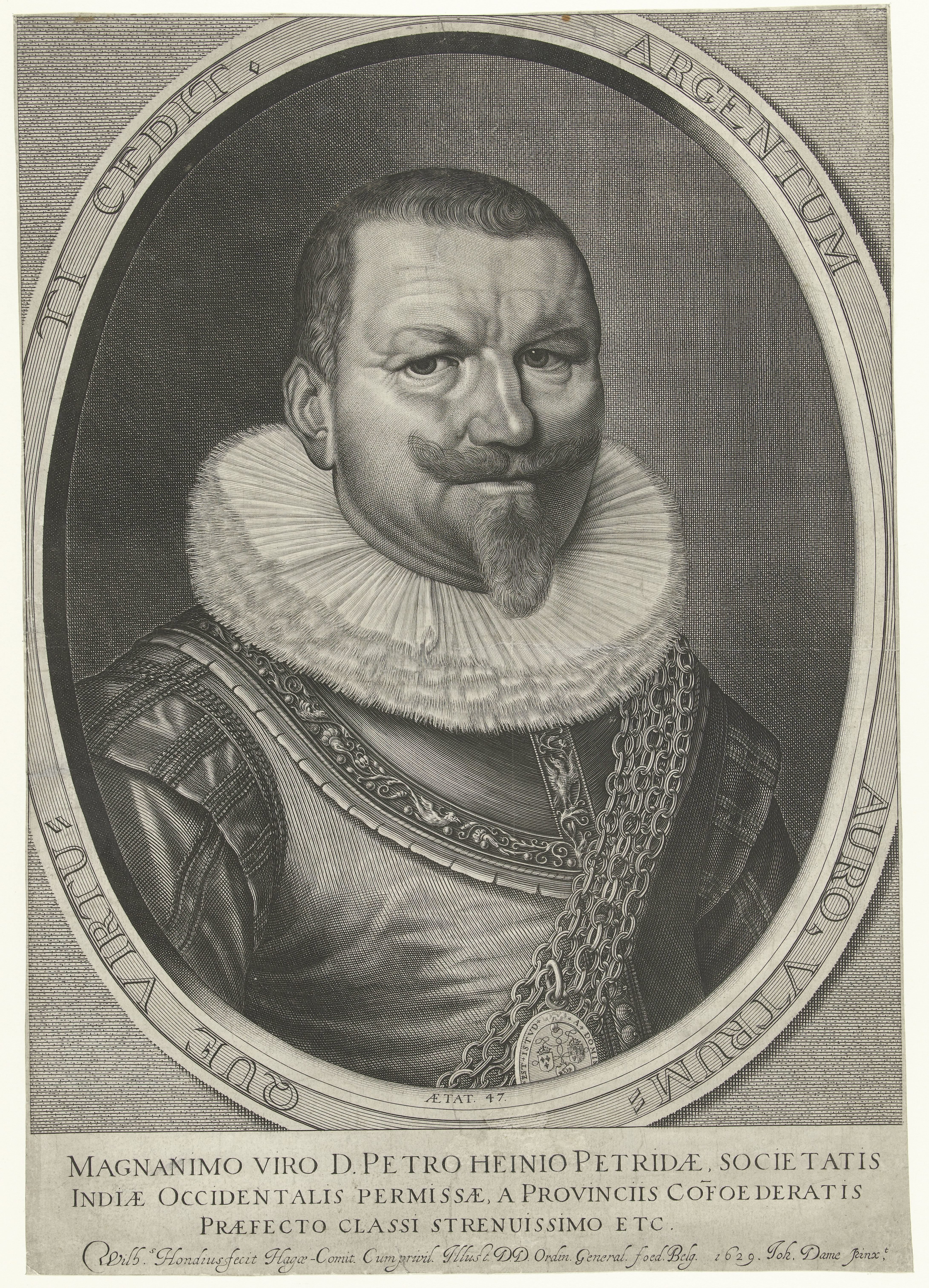 Portret van Piet Hein