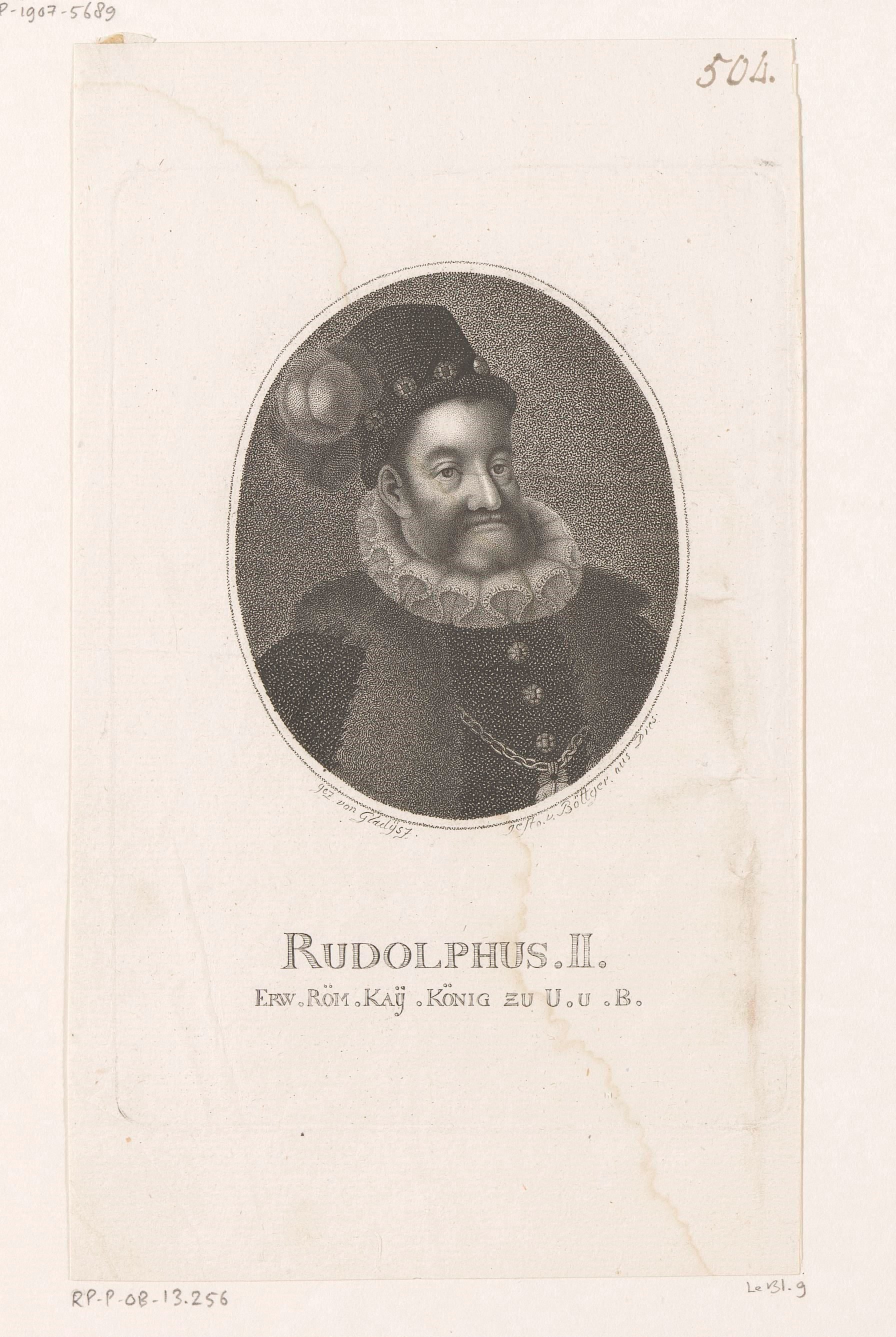 Portret van Rudolf II