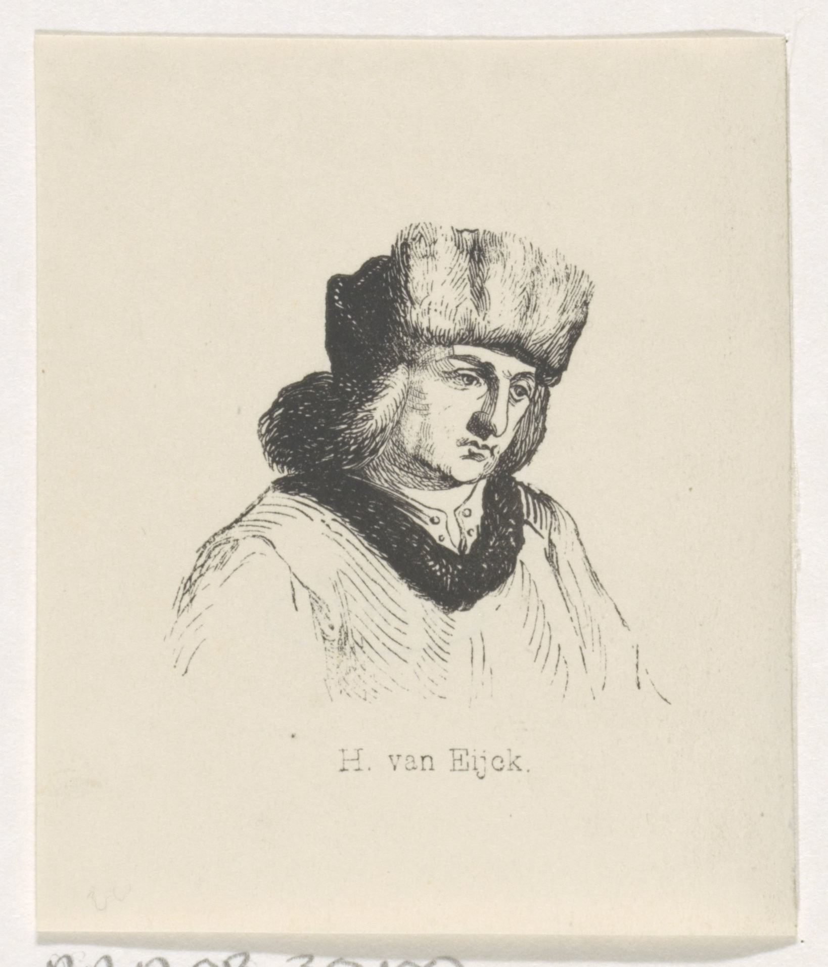 Portret van Hubert van Eijck