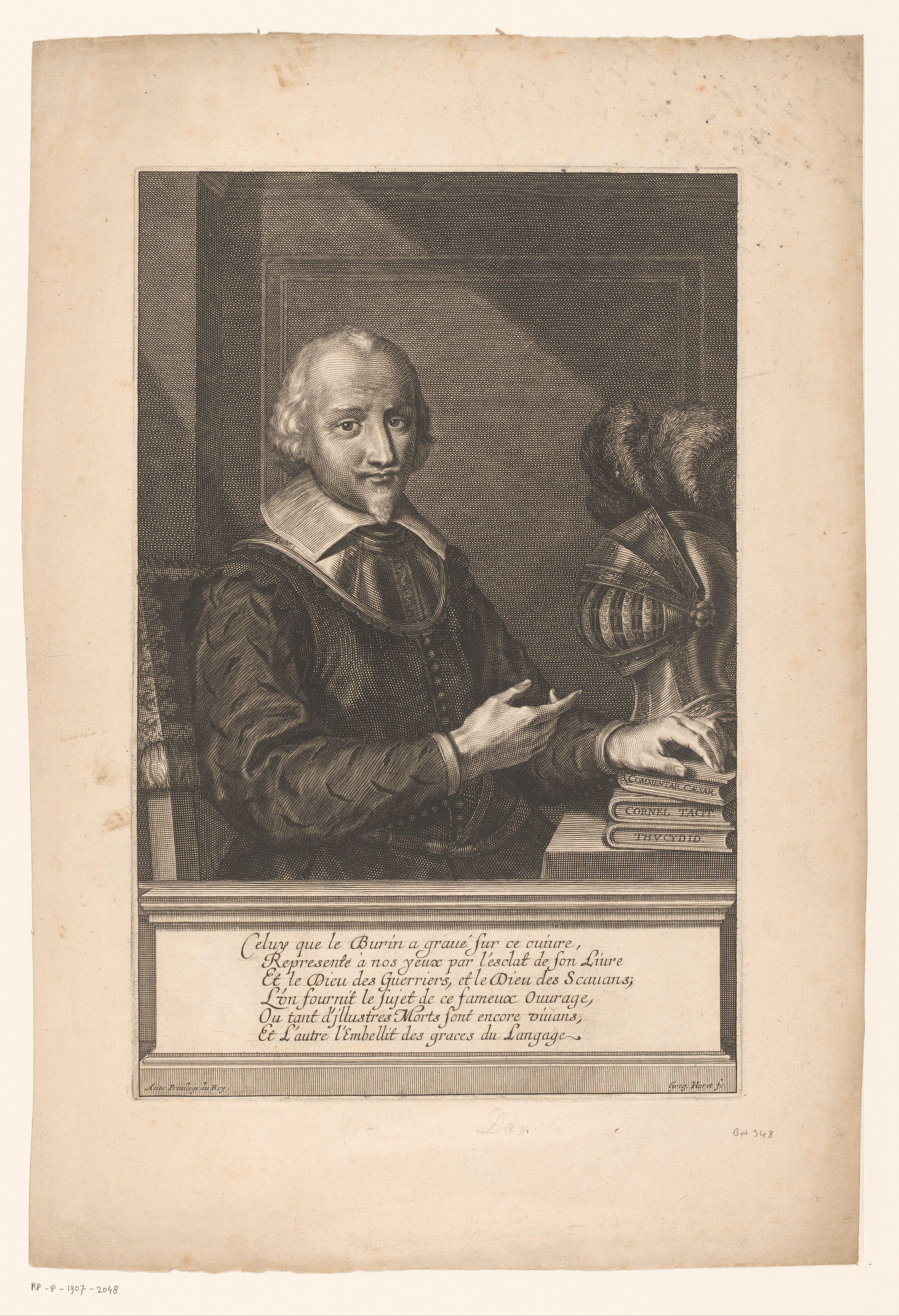 Portret van Arrigo Caterino Davila