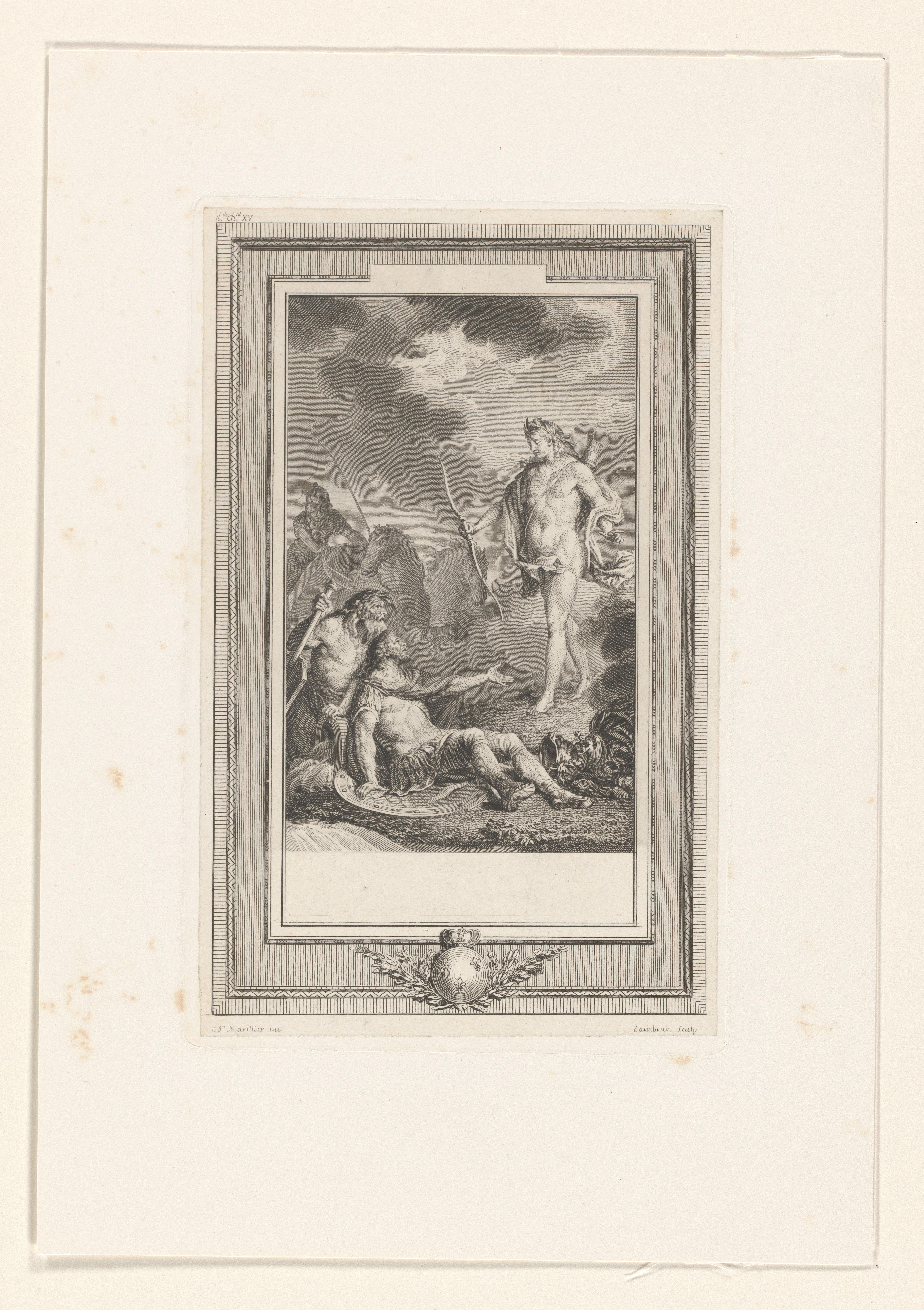 Apollo Verschijnt aan Achilles