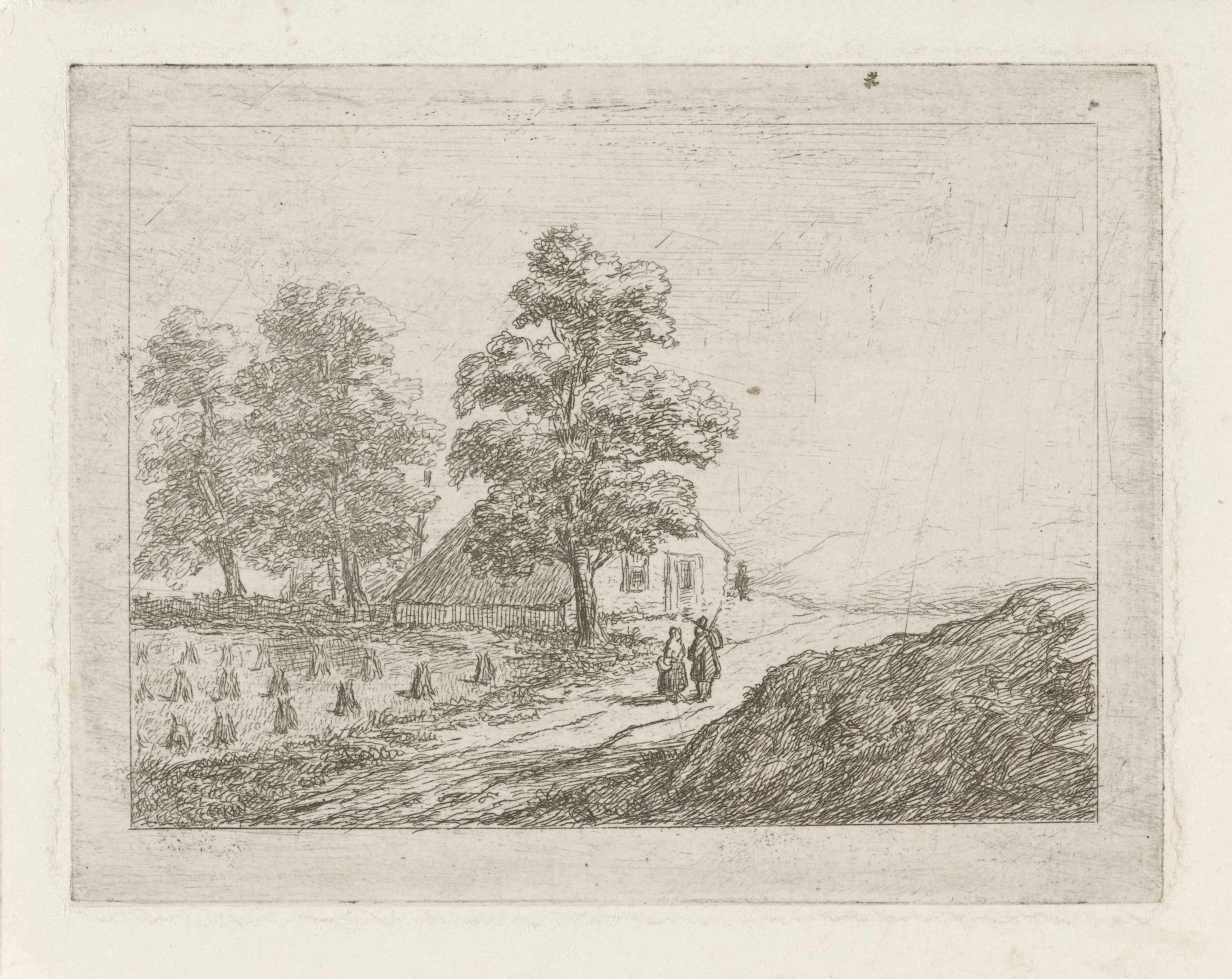 Heuvelachtig landschap
