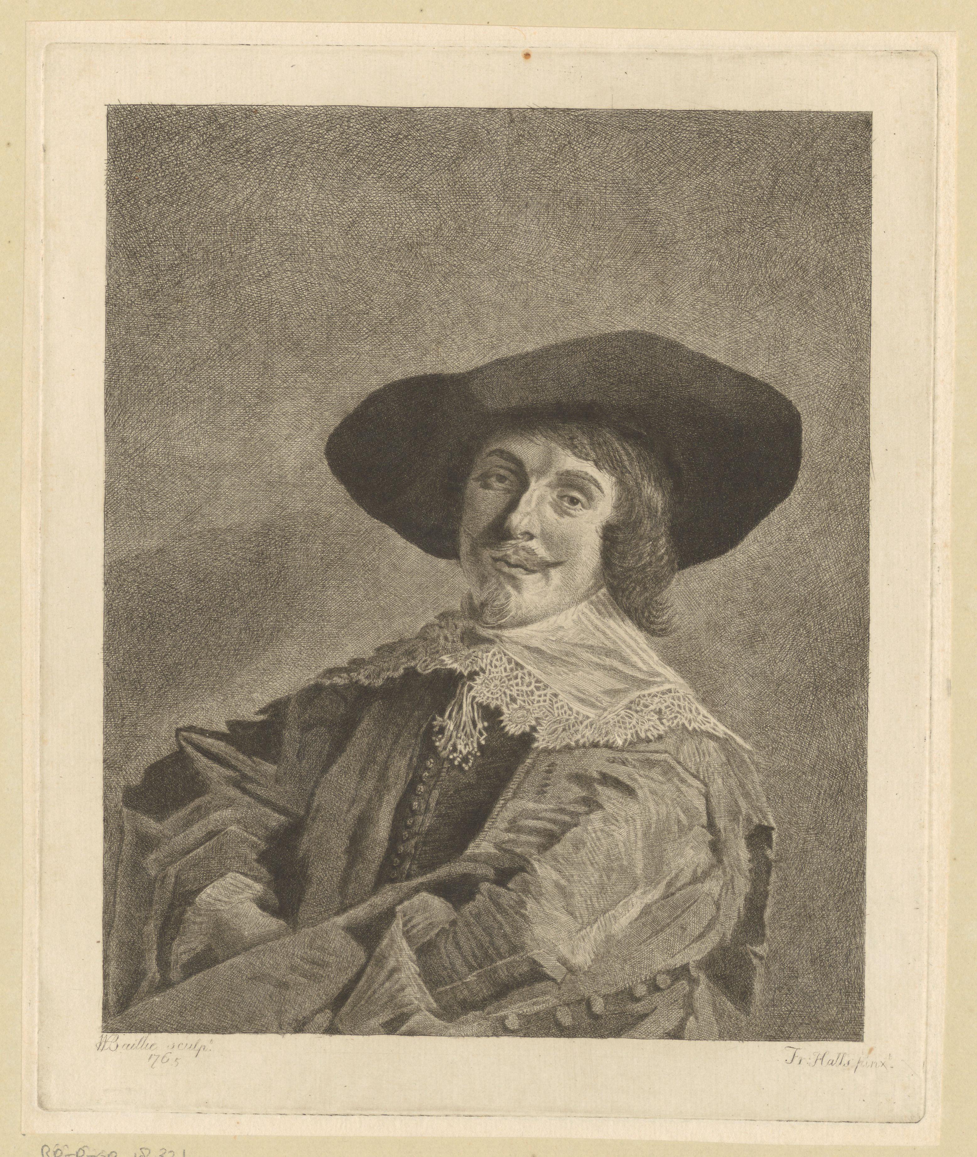 Portret van Frans Hals