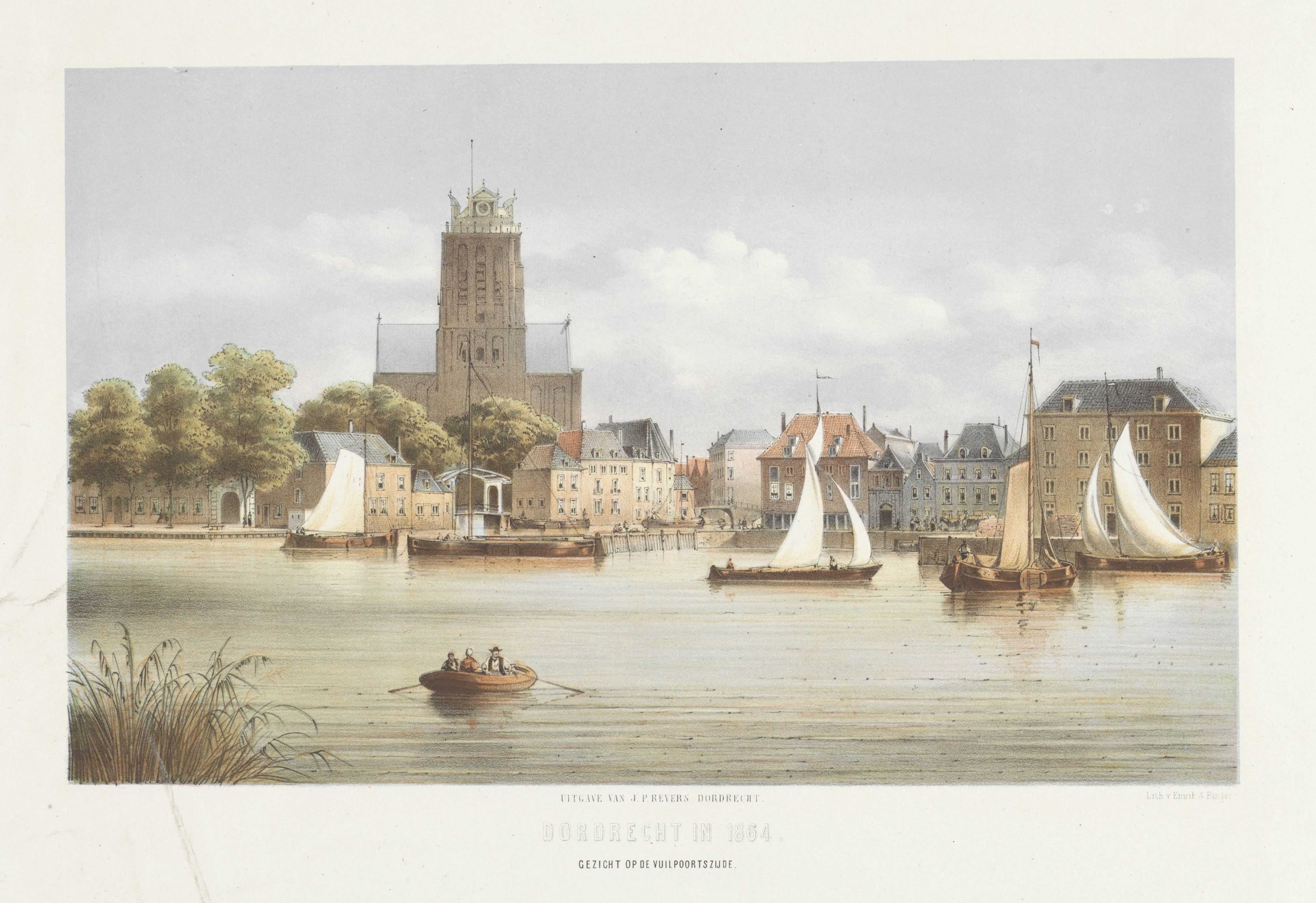 Gezicht op Dordrecht