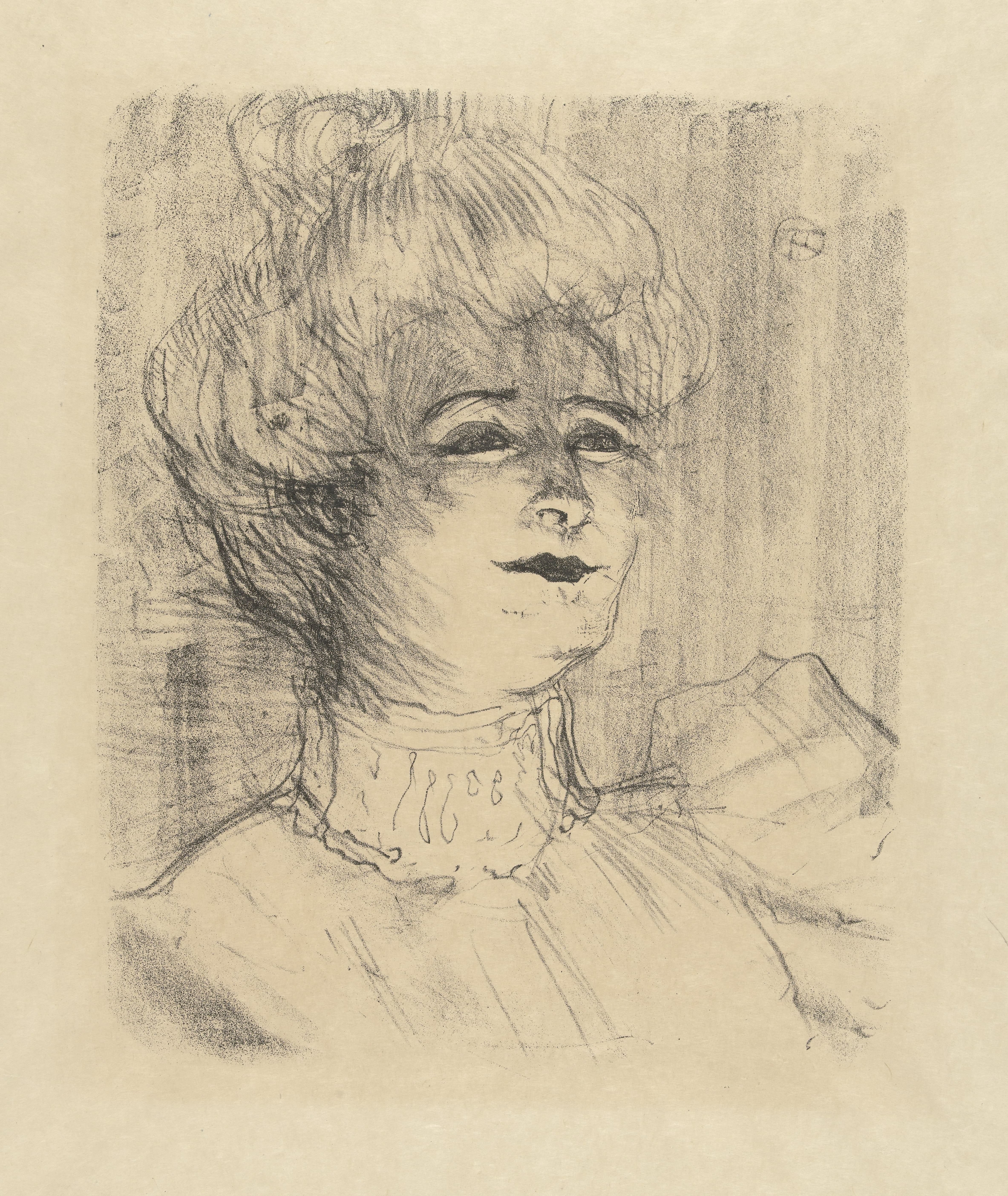 Portret van actrice Marie-Louise Marsy