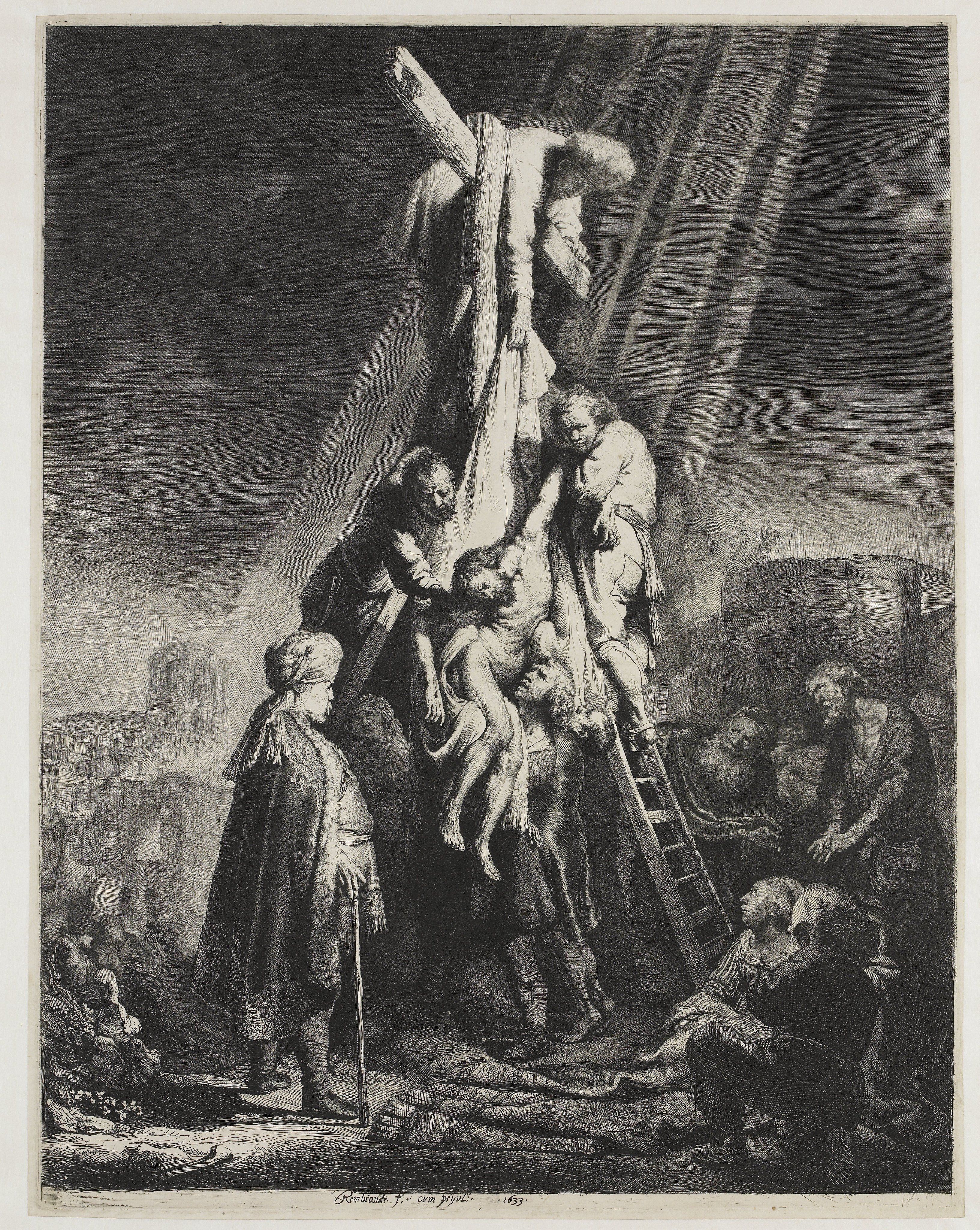 The descent from the cross: second plate