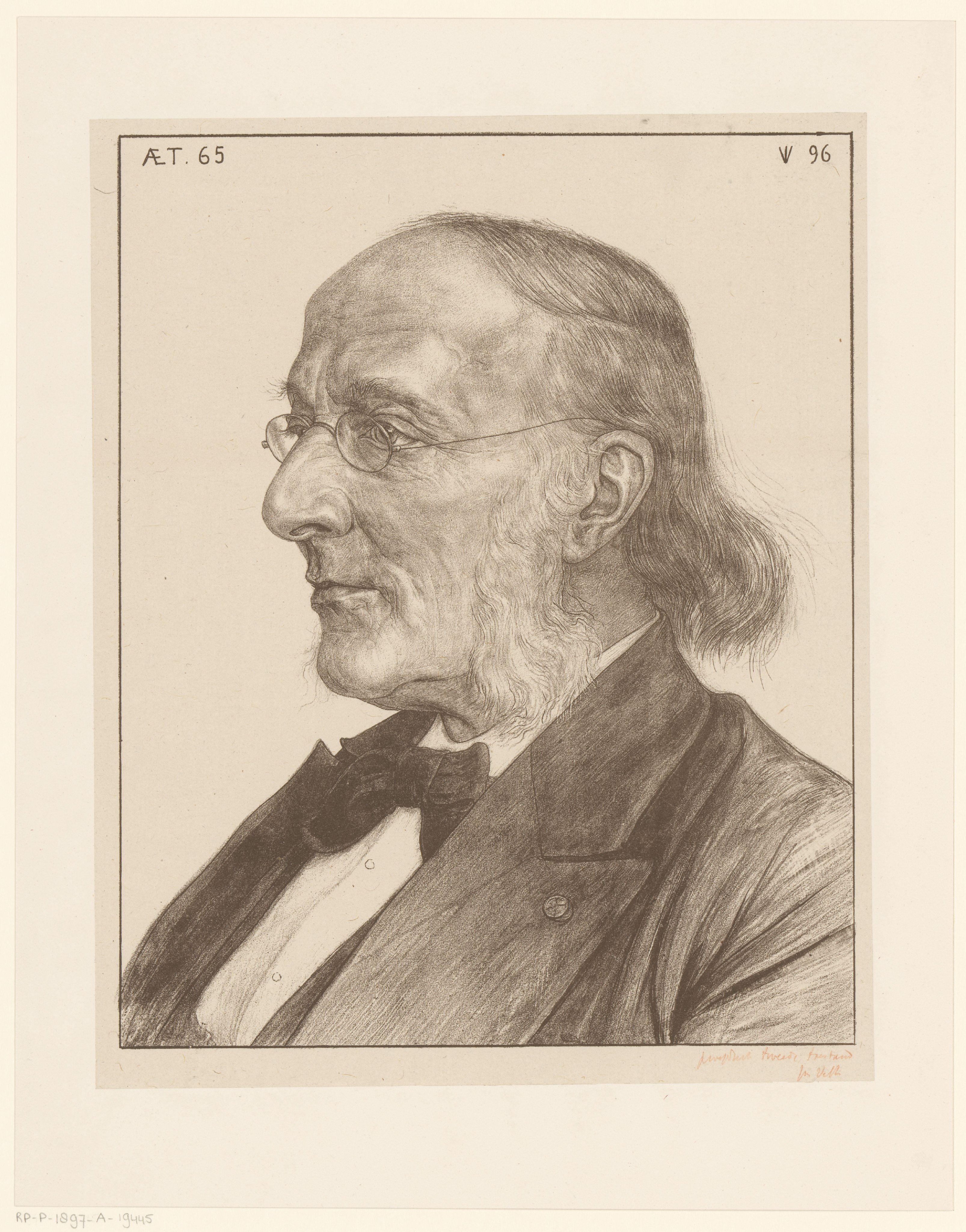 Portret van Antonie Hendrik Gerrit Paul van den Es