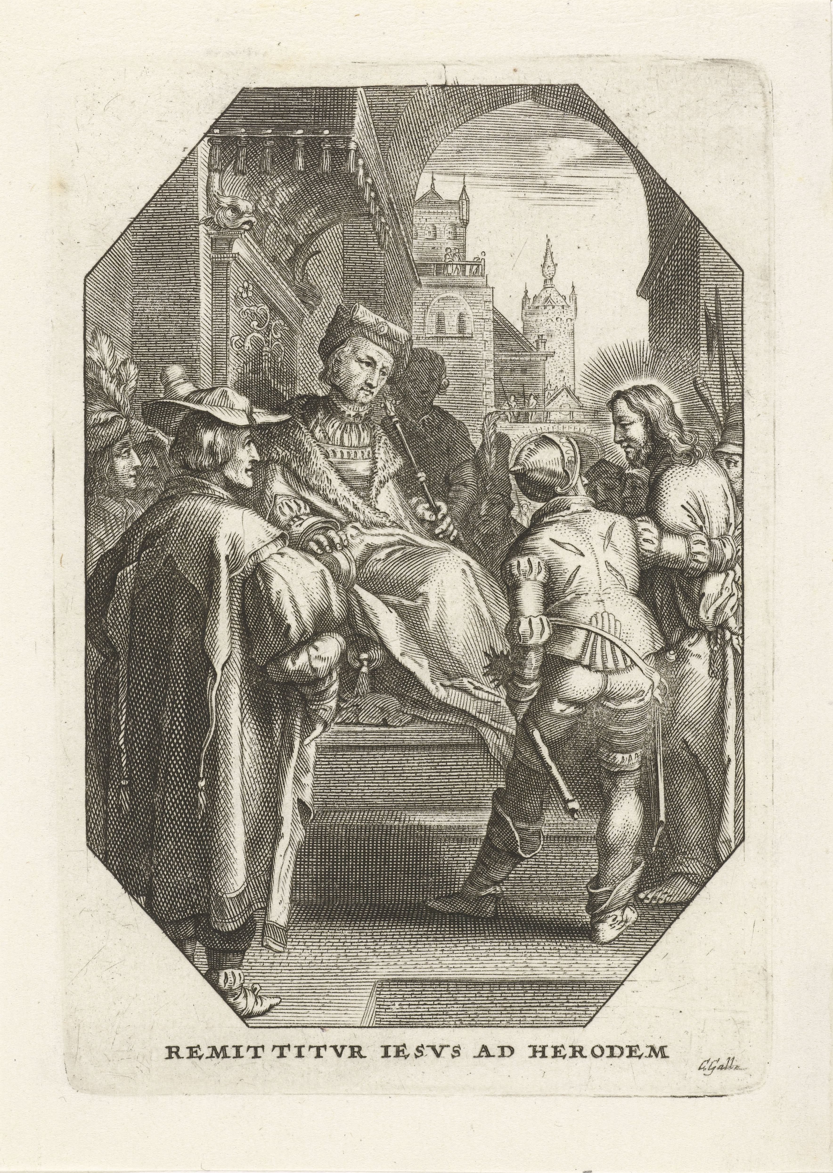 Christus voor koning Herodes