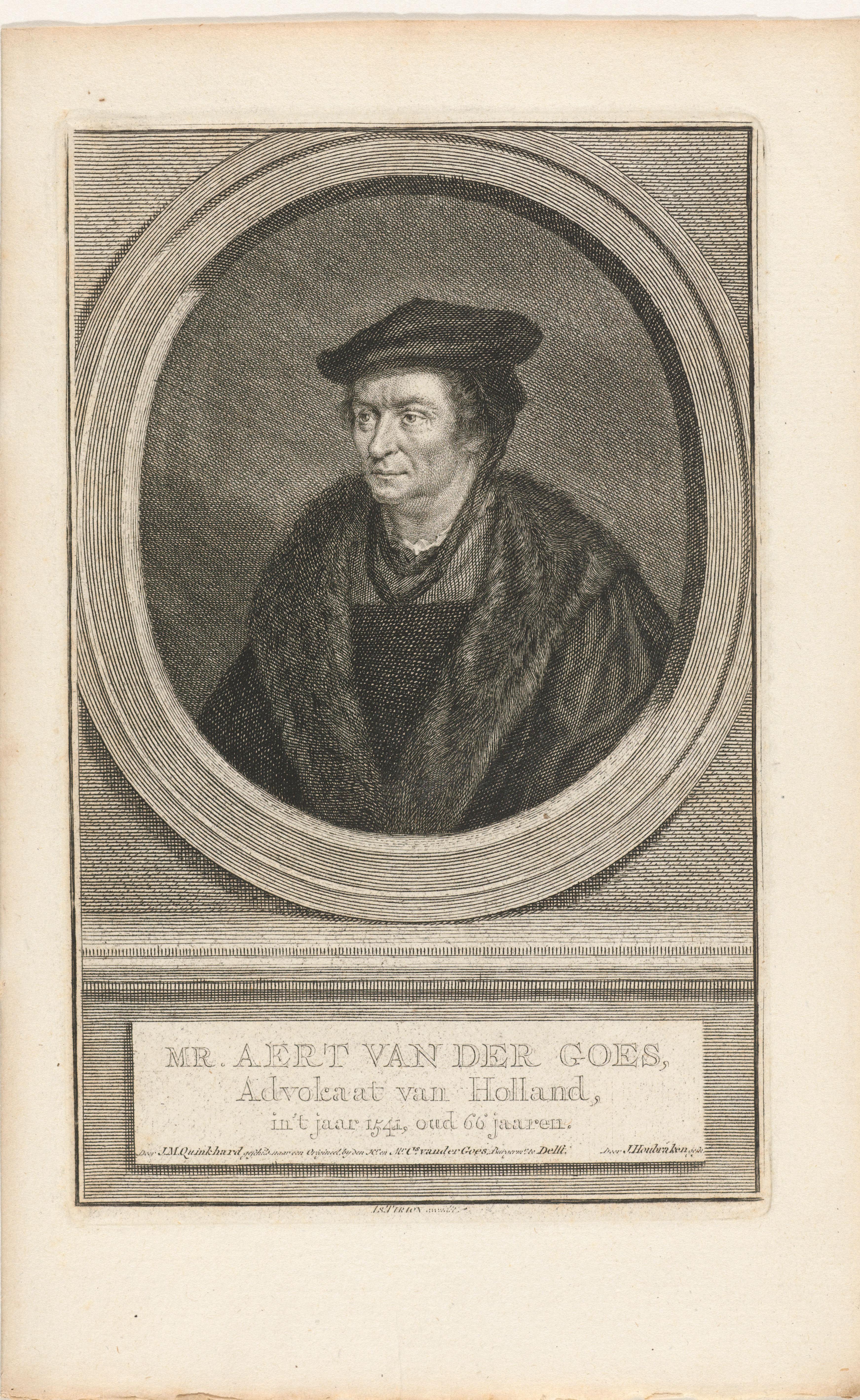 Portret van Aart van der Goes