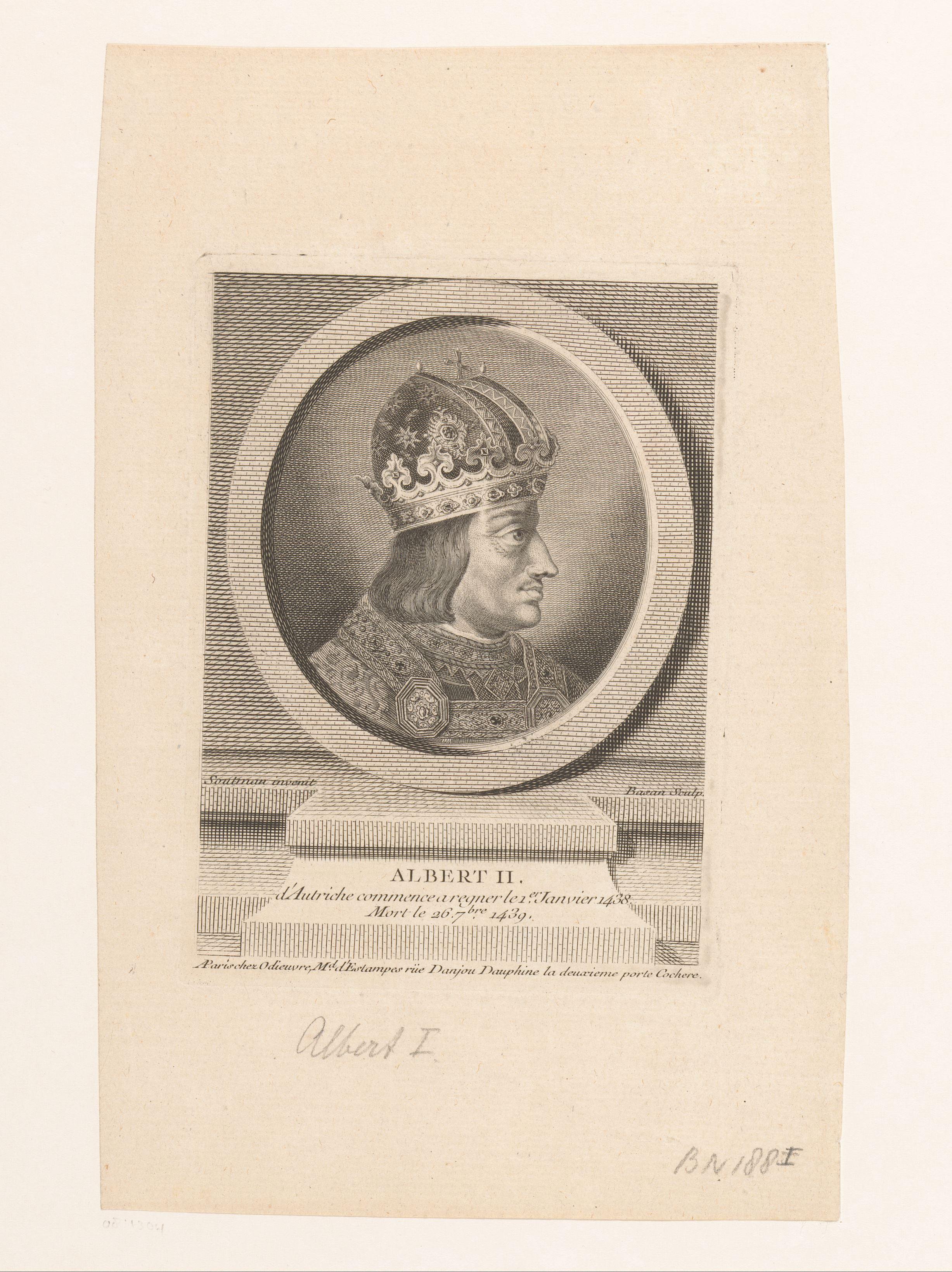 Portret van Albrecht II