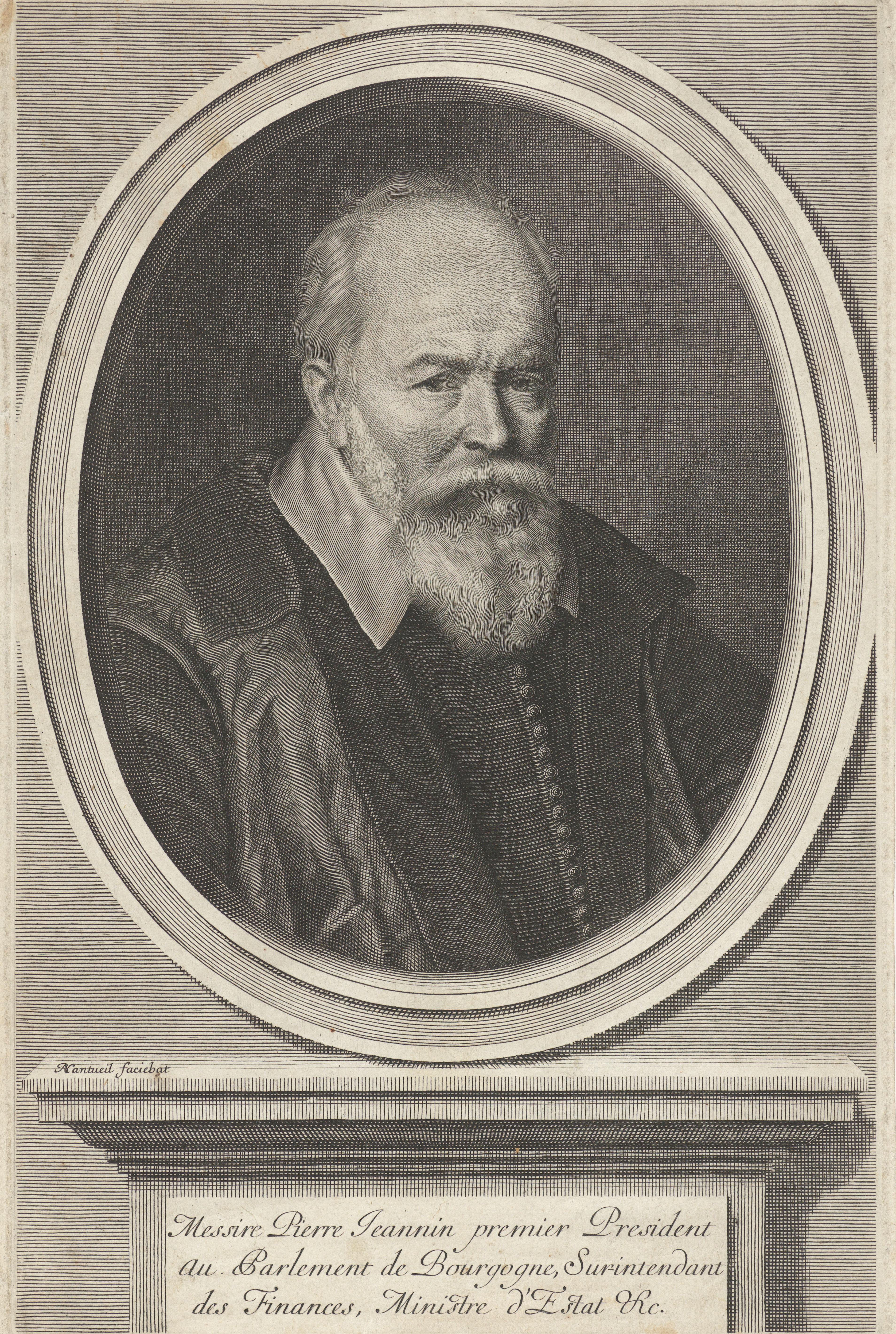 Portret van Pierre Jeannin
