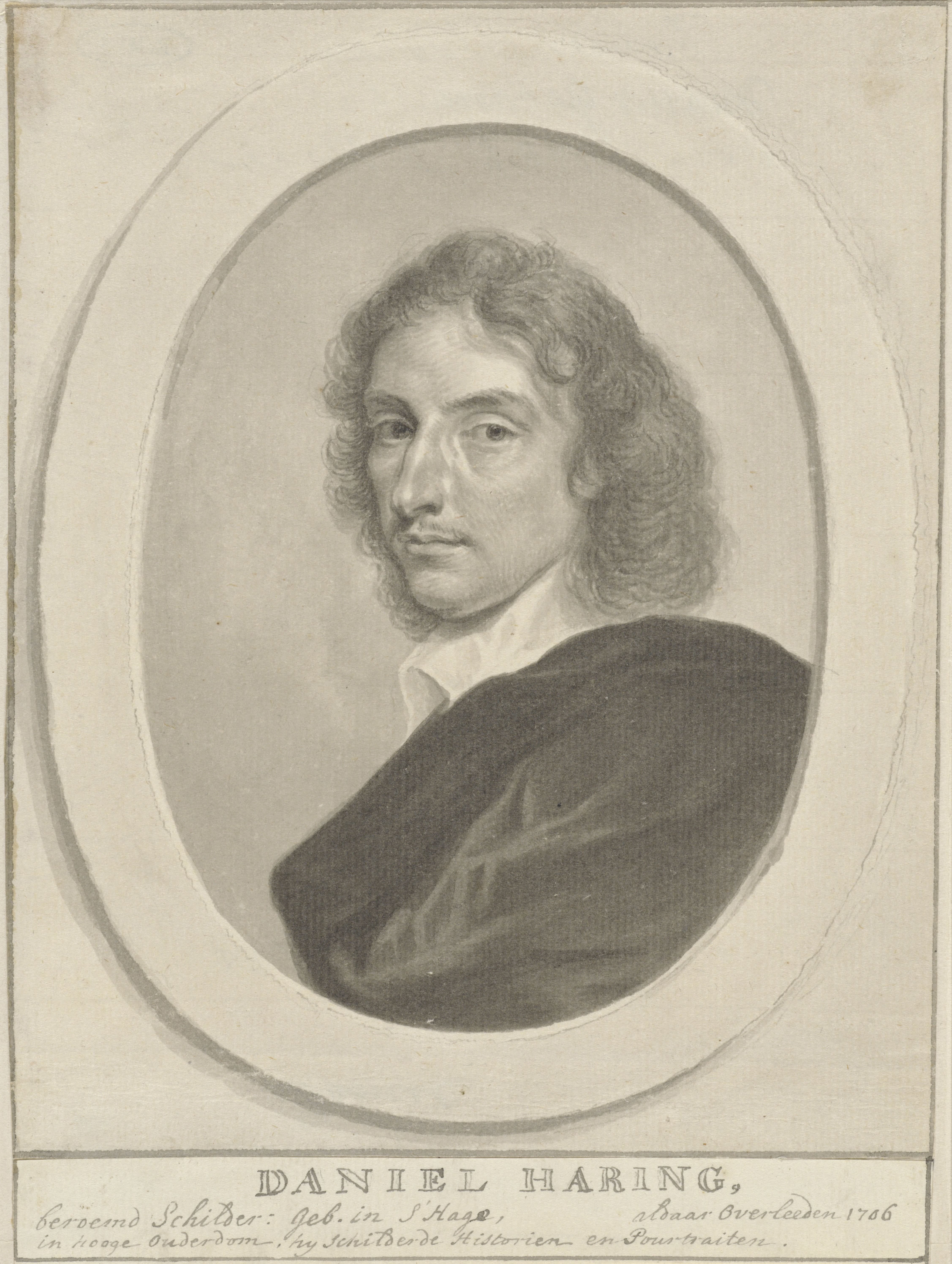 Portret van Daniël Haringh