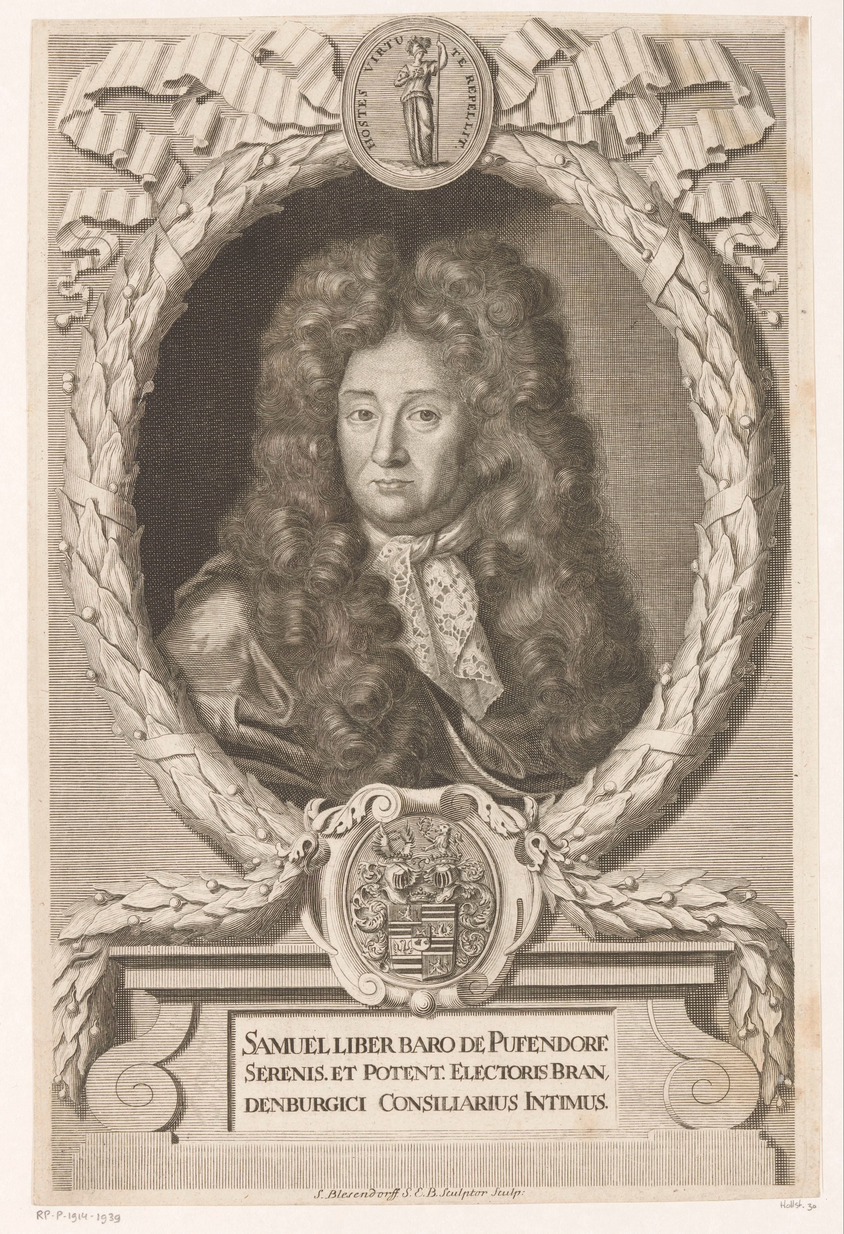 Portret van Samuel von Pufendorf