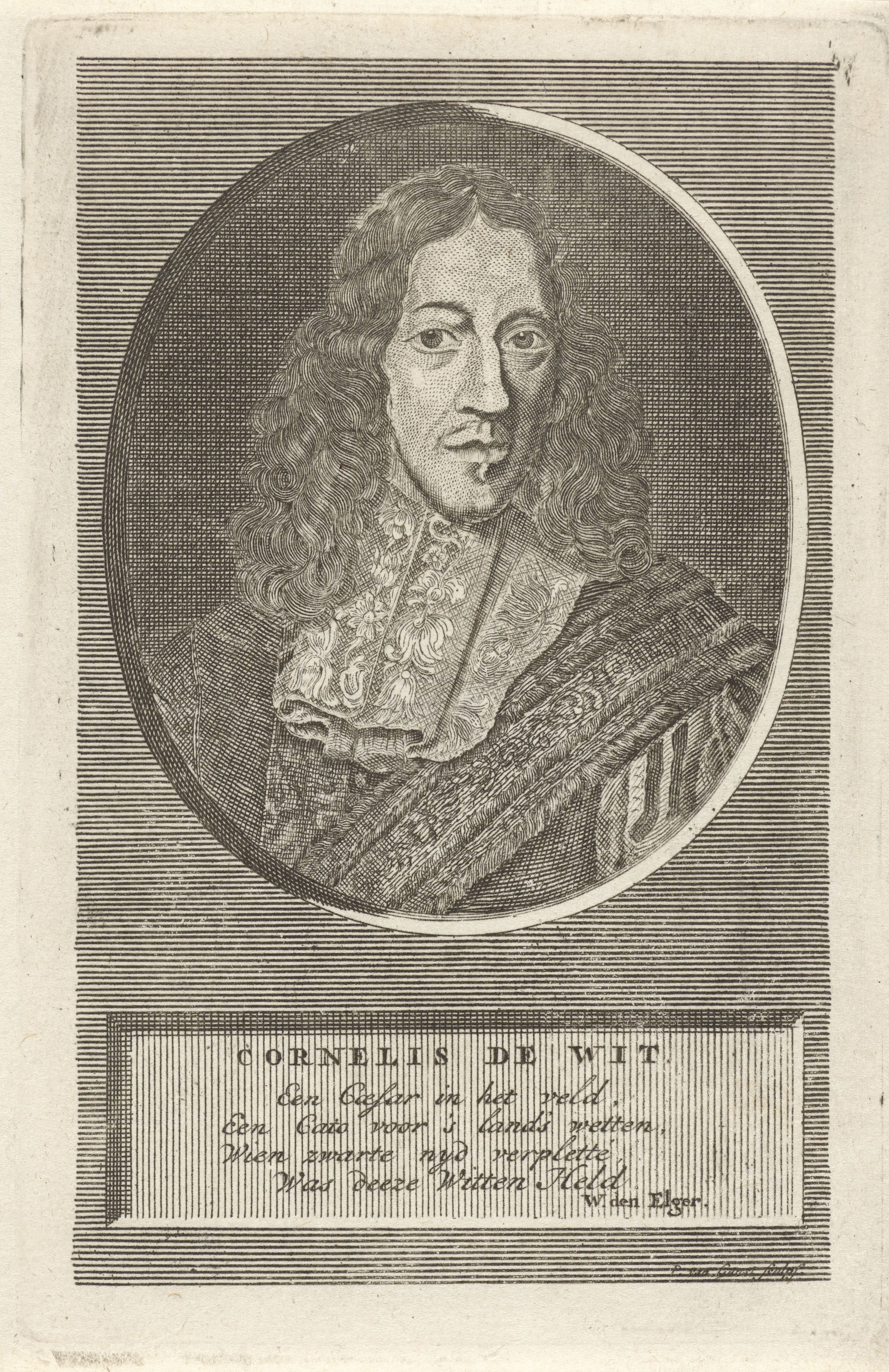 Portret van Cornelis de Witt