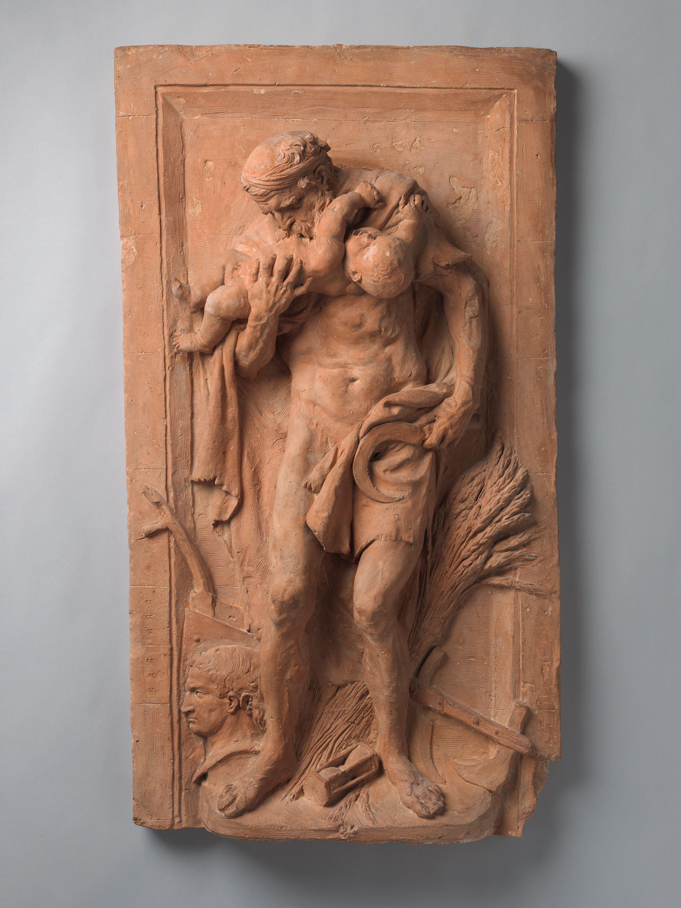 Saturn, Model for a High Relief in the Amsterdam Town Hall (now Royal Palace) at Dam Square
