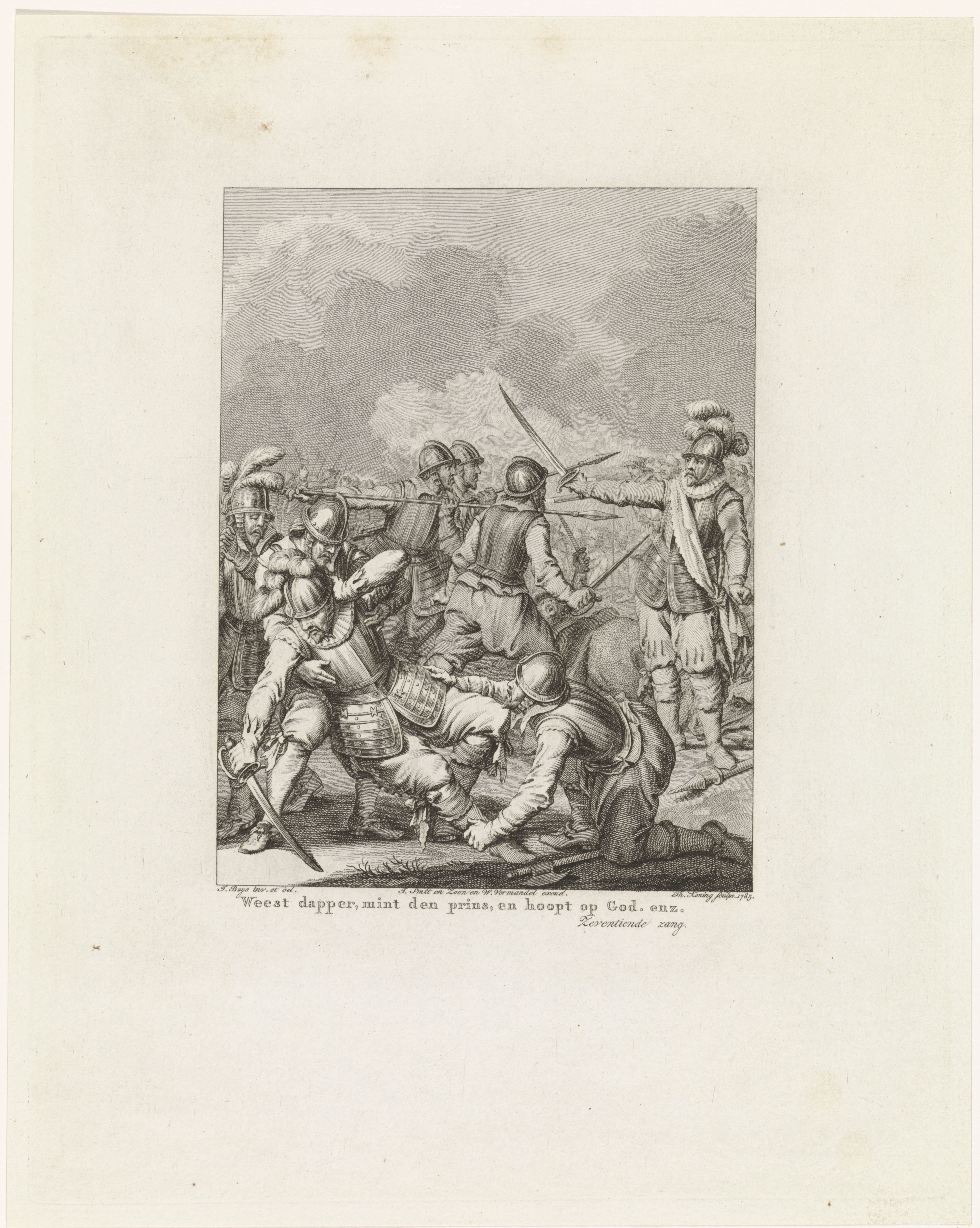 Dood van Charles de Boisot, 1575