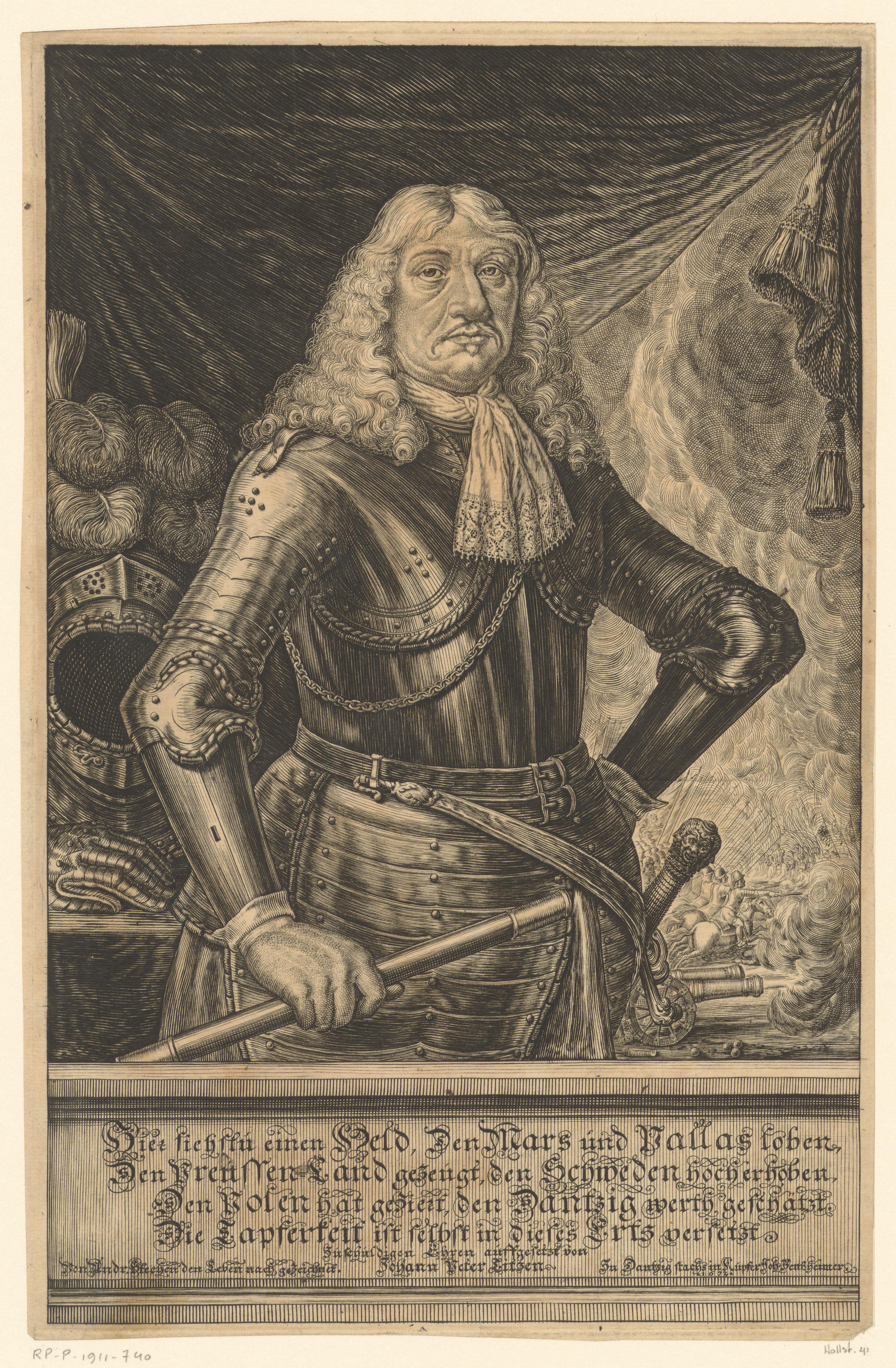 Portret van Valentin von Winter