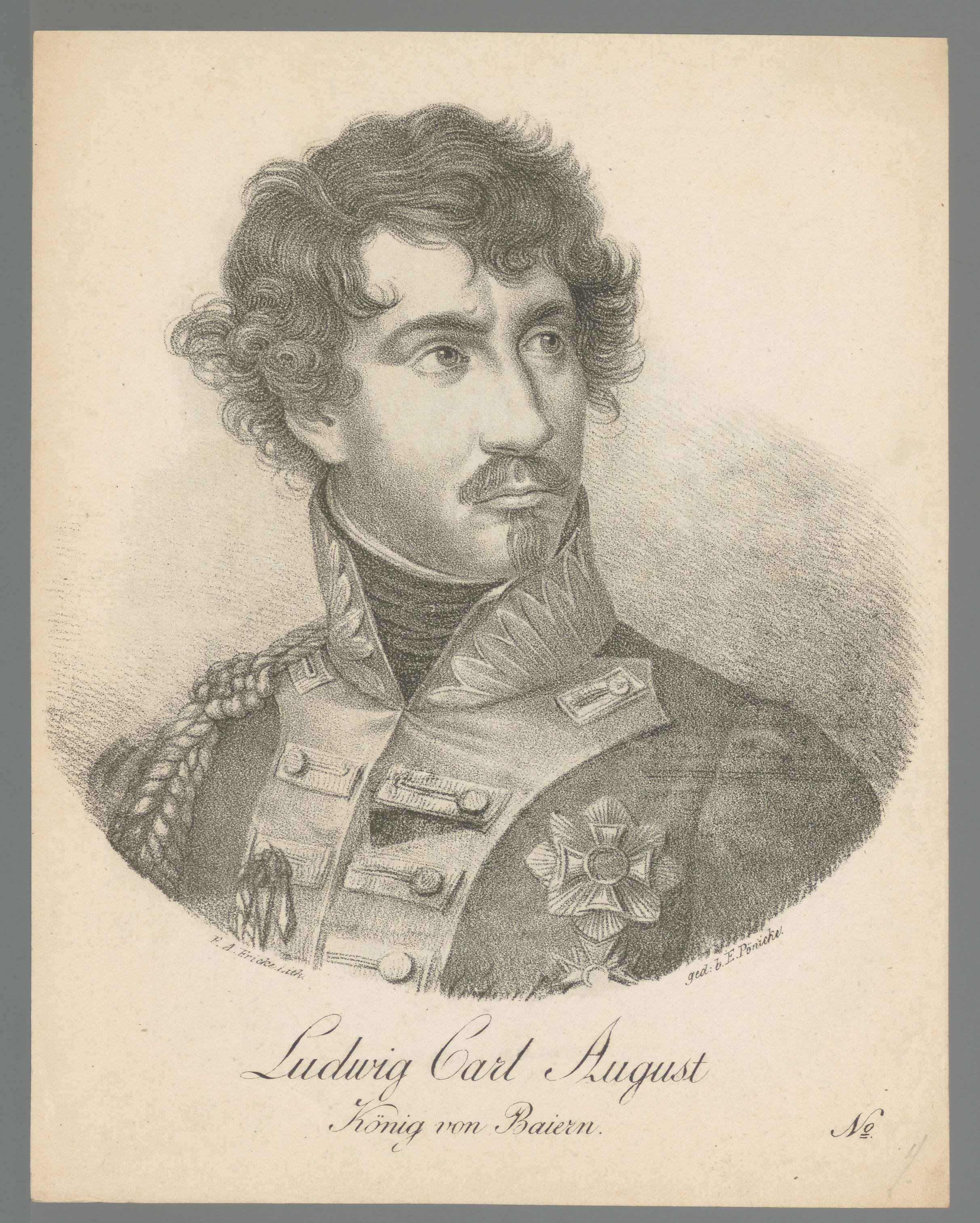 Portret van Lodewijk I van Beieren