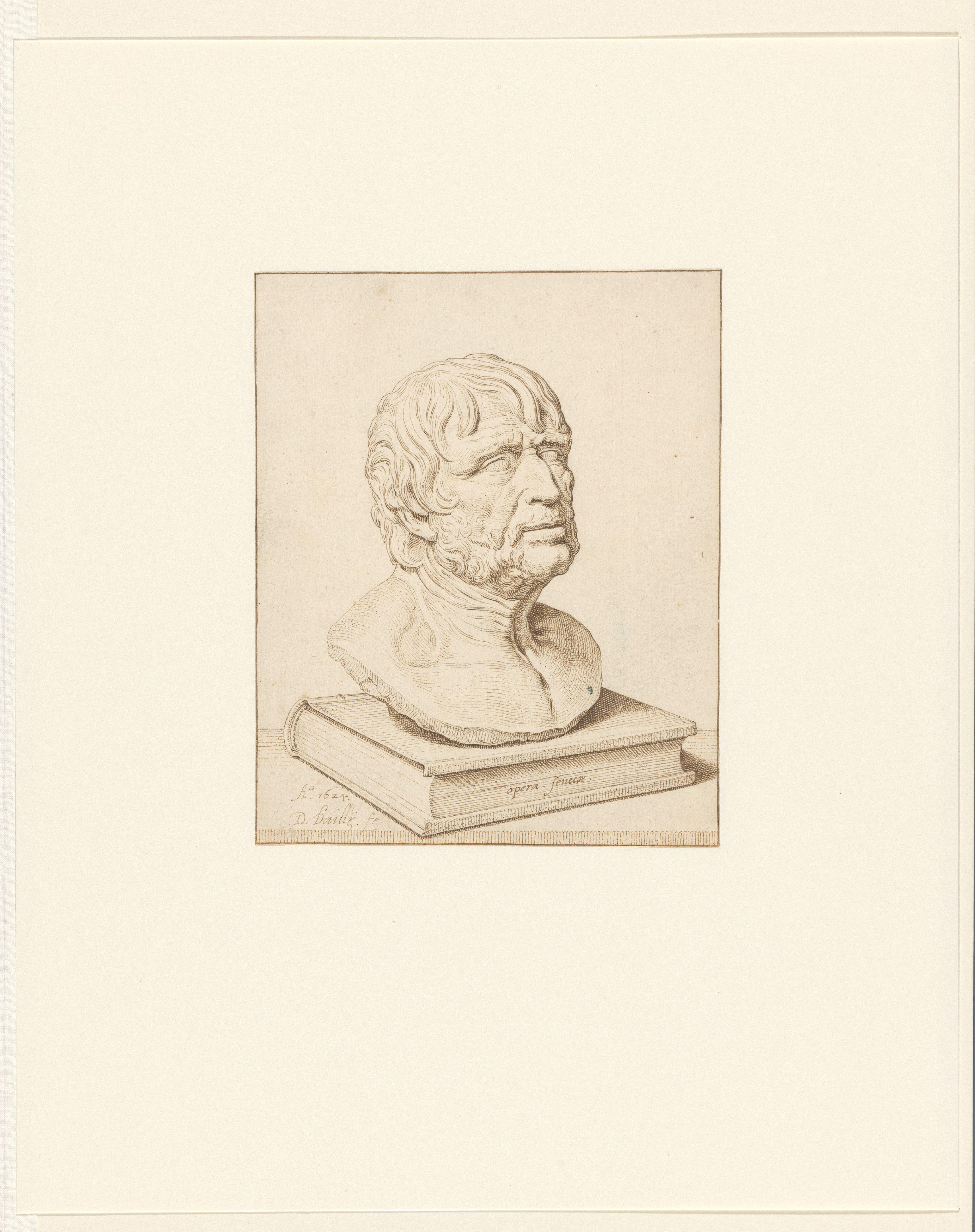 Portrait bust of Seneca