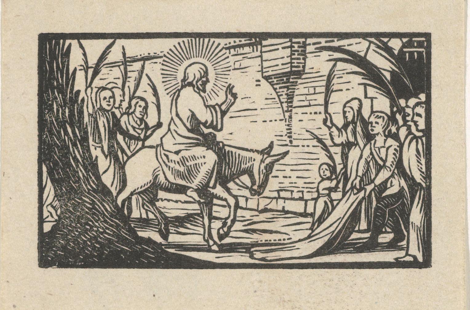 Intocht van Christus in Jeruzalem