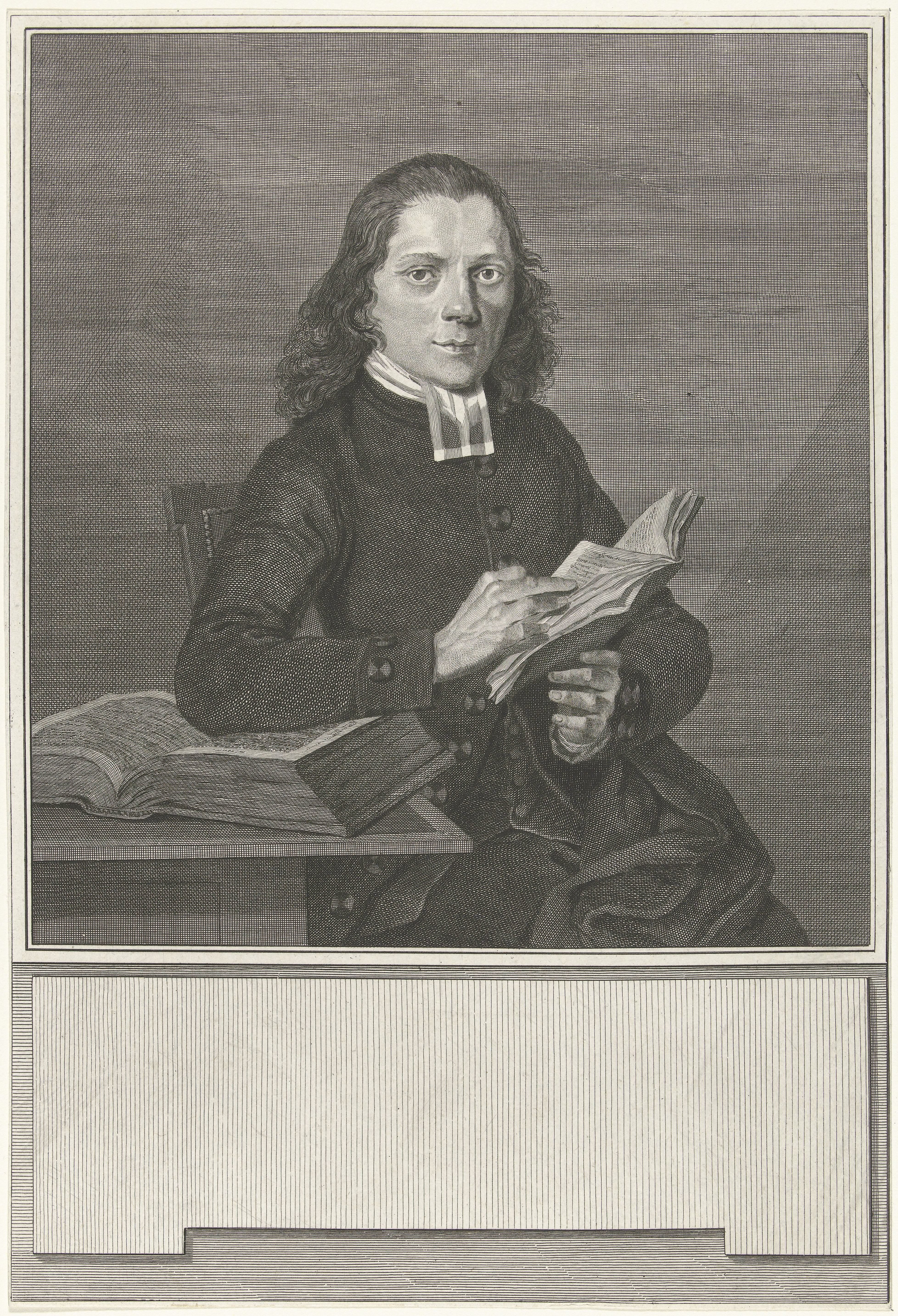 Portret van Michiel Christiaan Vos
