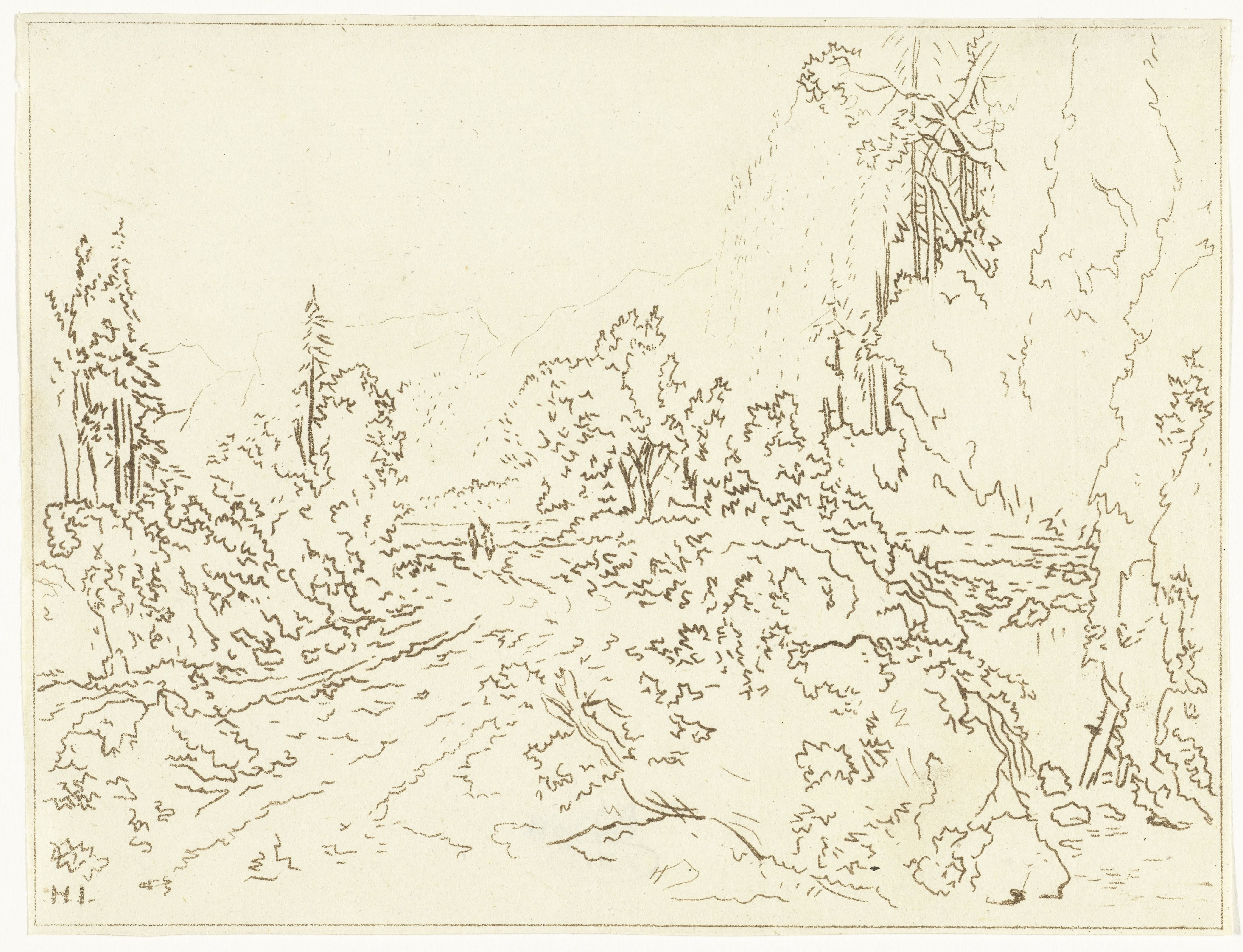 Bergachtig landschap