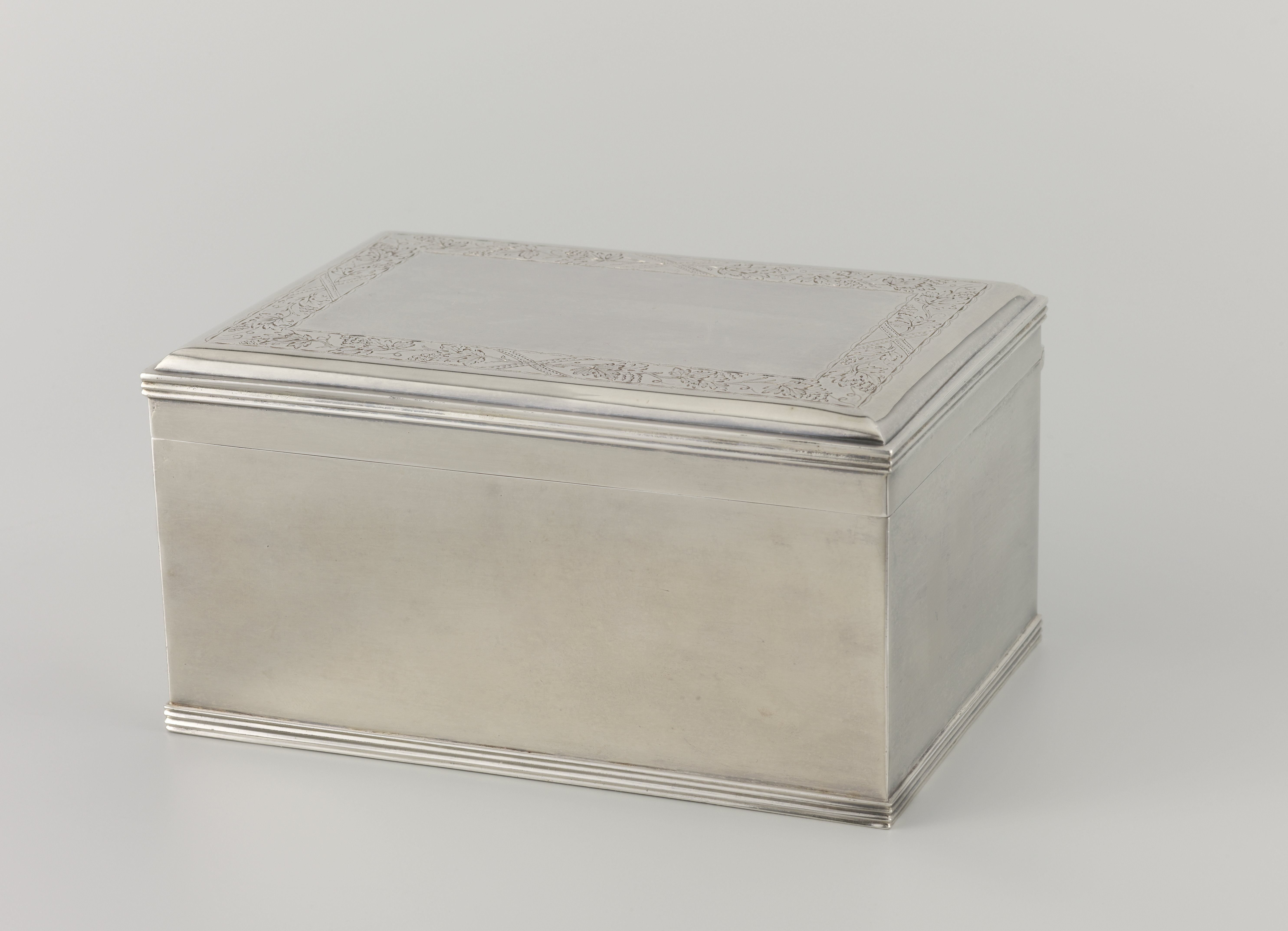 Trommel van glad zilver