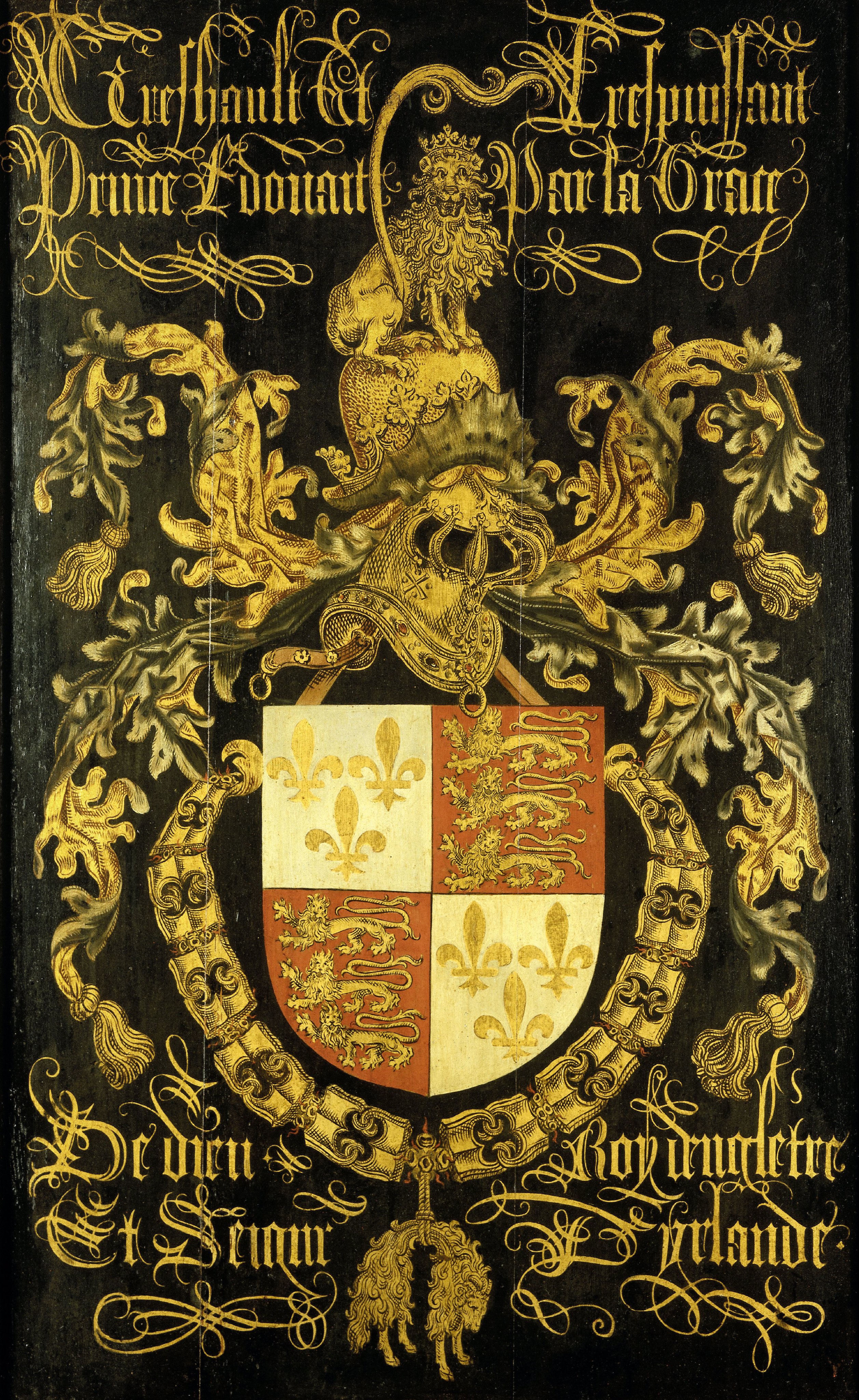 Shield of Edward IV (1442-83), King of England, in his Capacity as Knight of the Order of the Golden Fleece