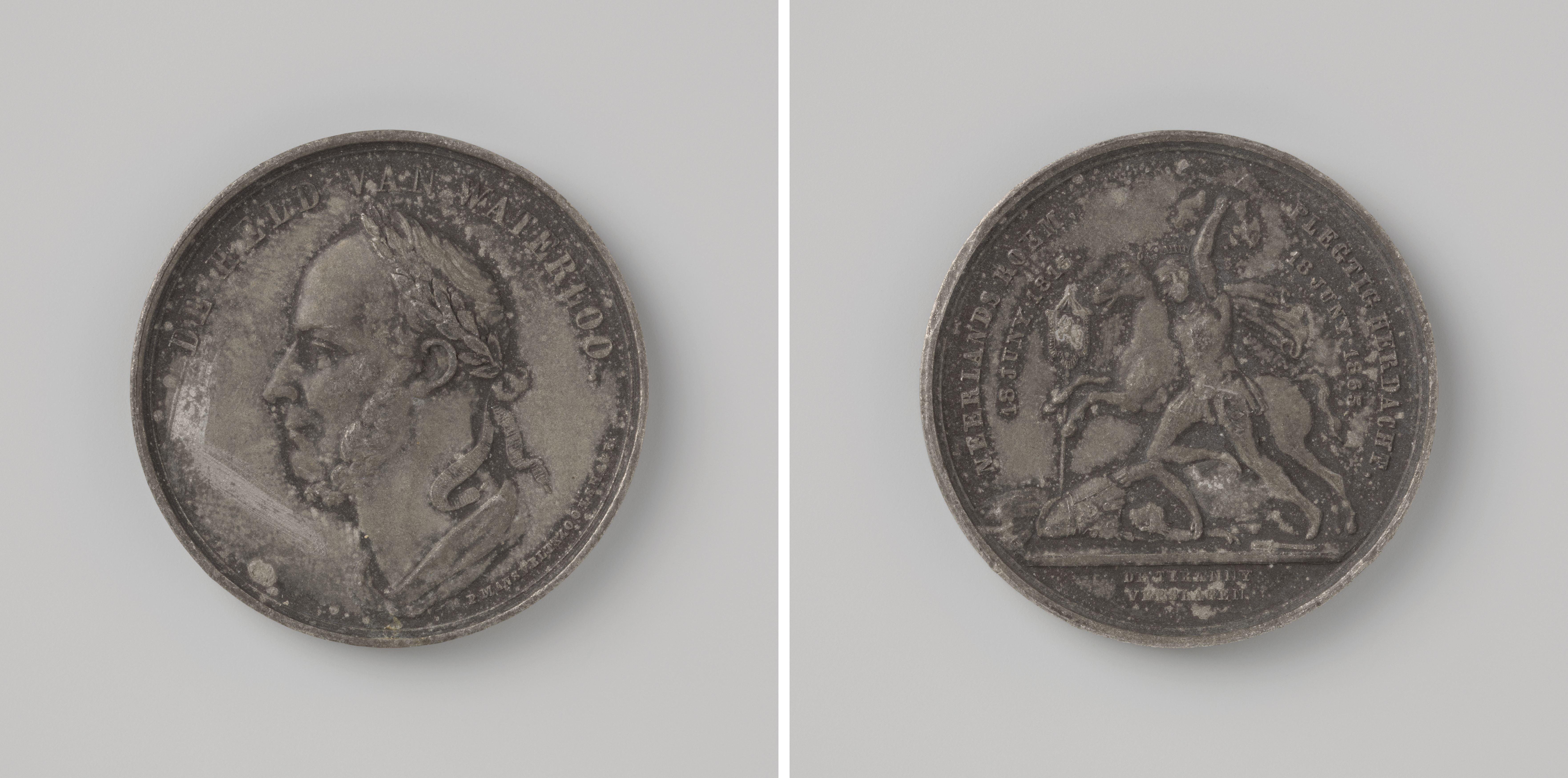 Vijftigjarige herdenking van de Slag bij Waterloo 1865