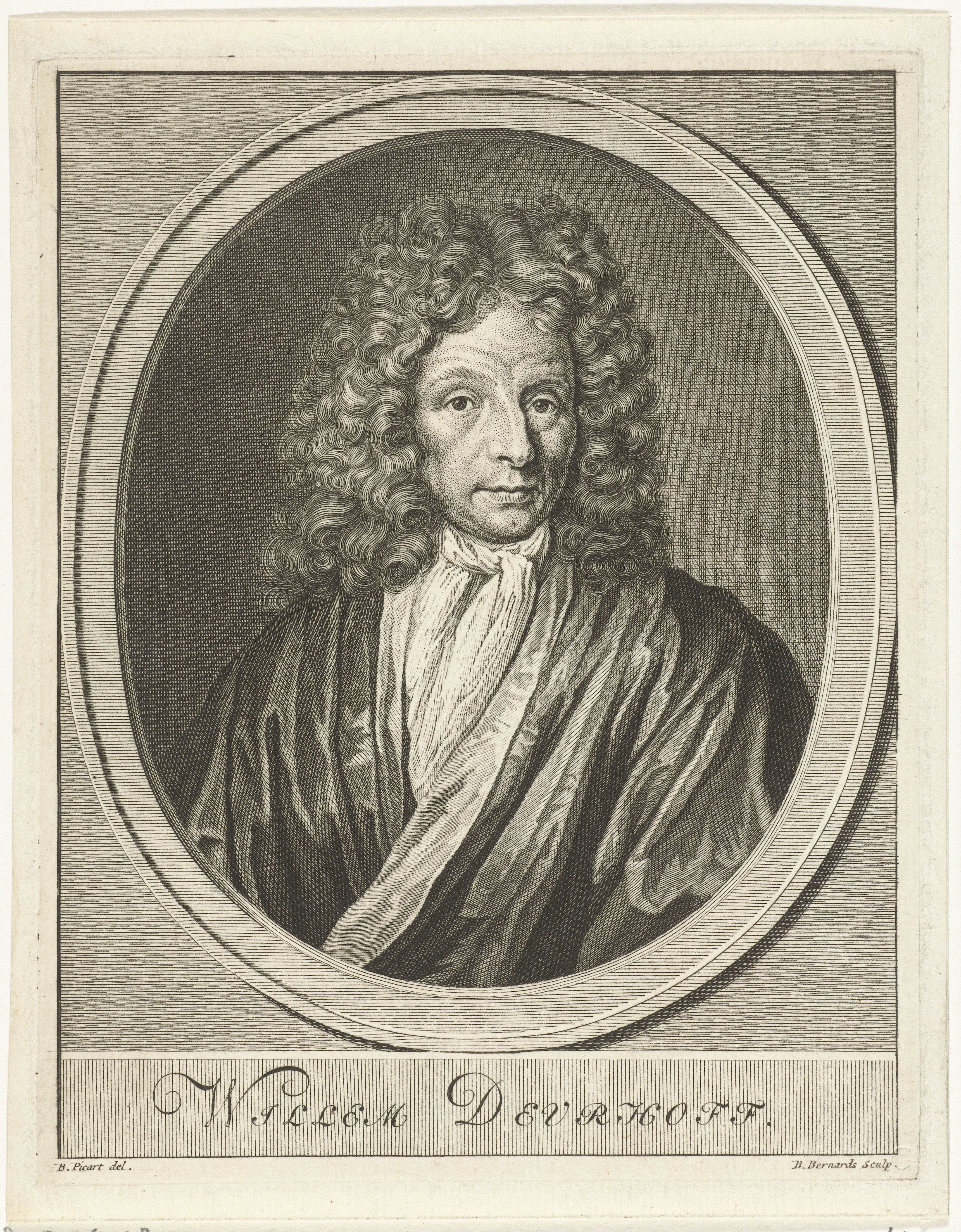 Portret van Willem Deurhof