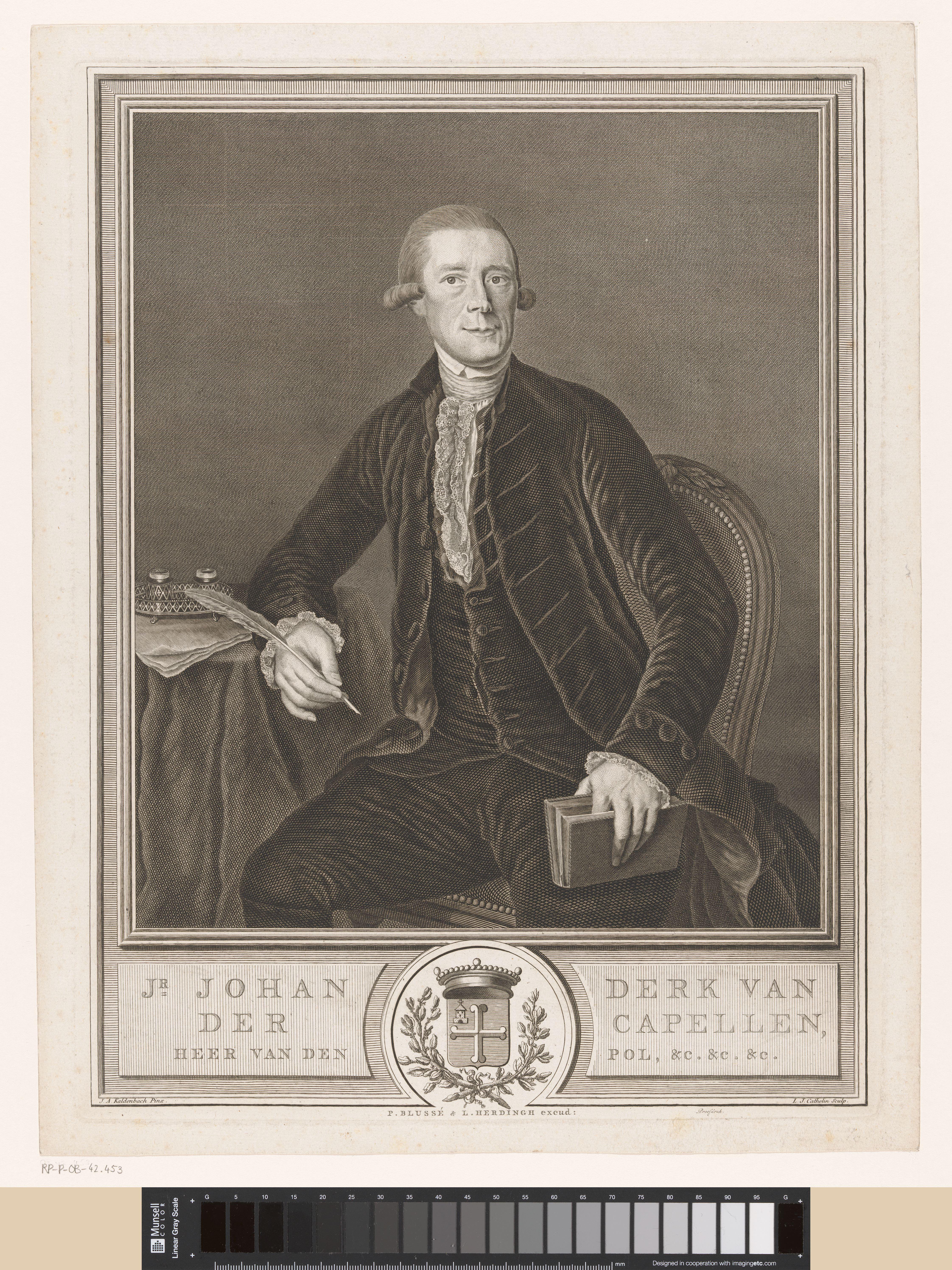 Portret van Joan Derk van der Capellen tot den Pol