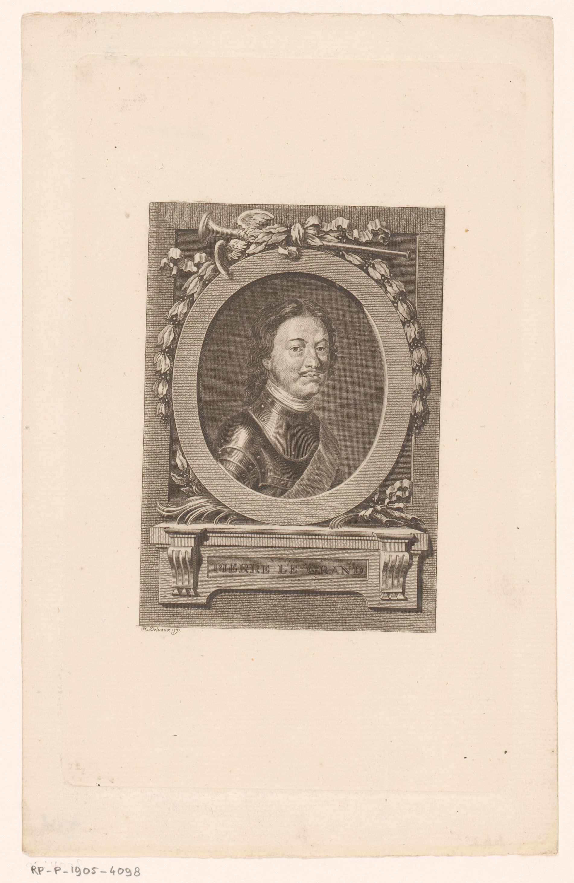 Portret van Peter I de Grote