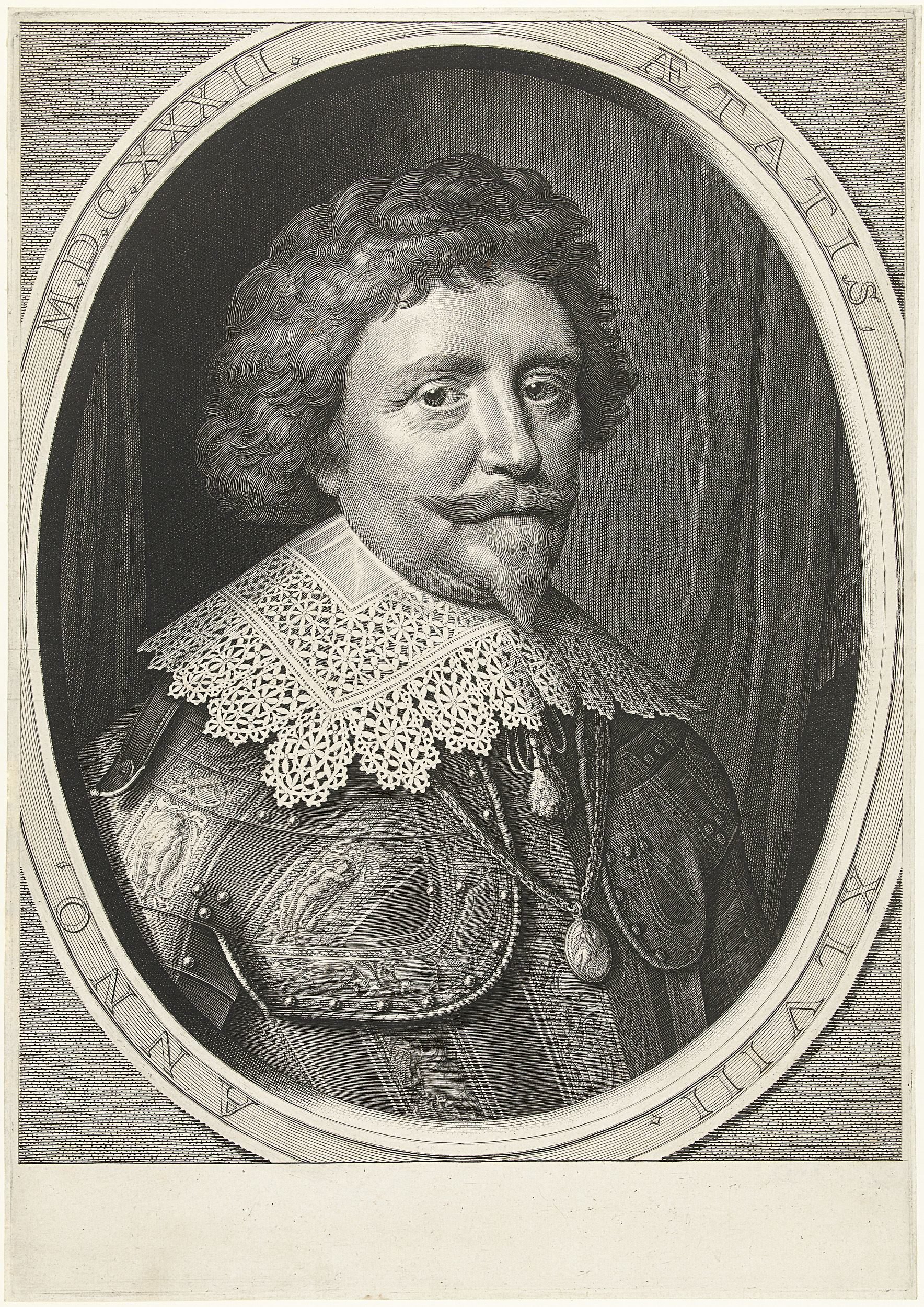 Portret van Frederik Hendrik, prins van Oranje