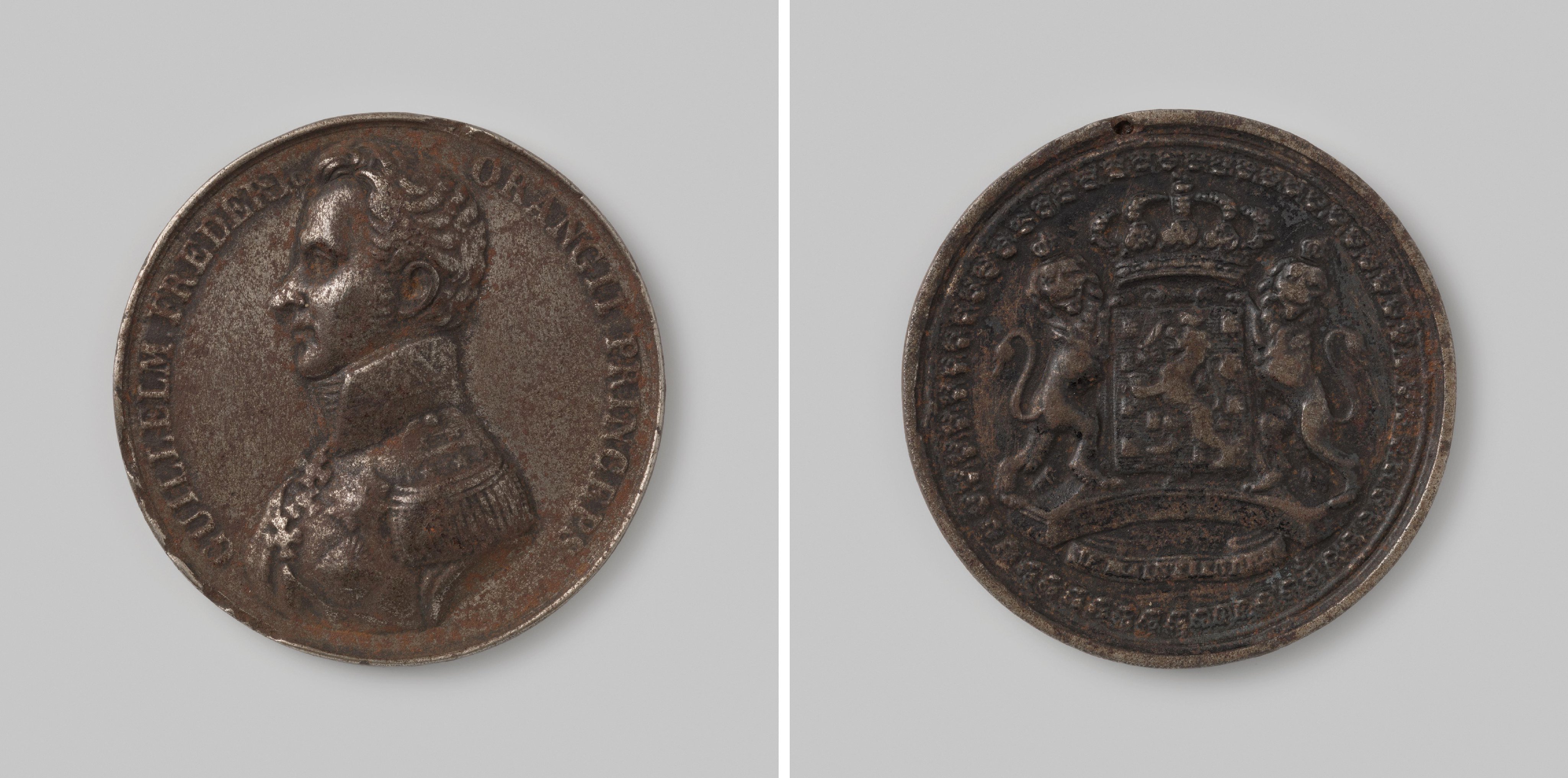 Penning op Prins Willem Frederik
