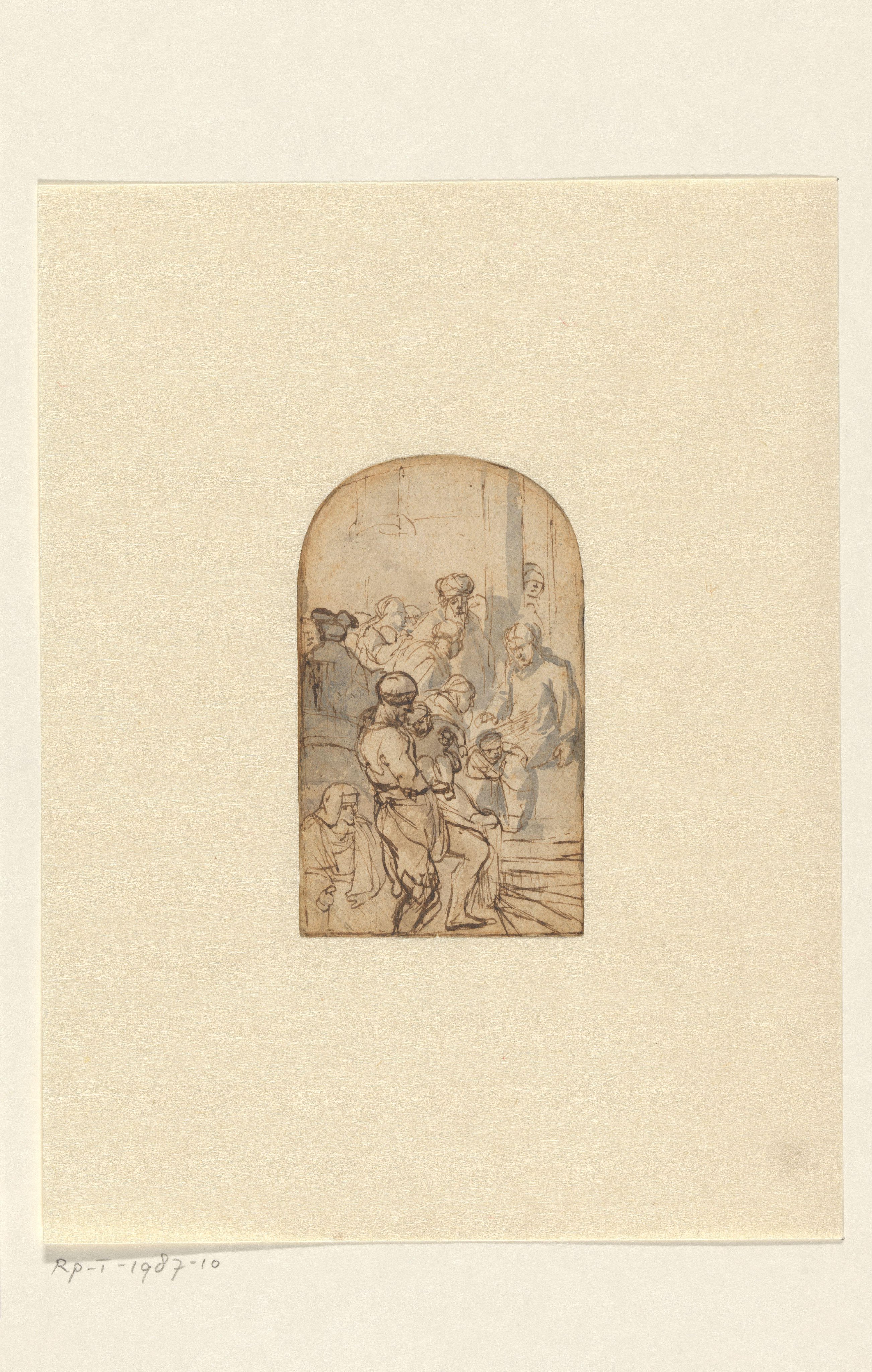 Christus zegent de kinderen