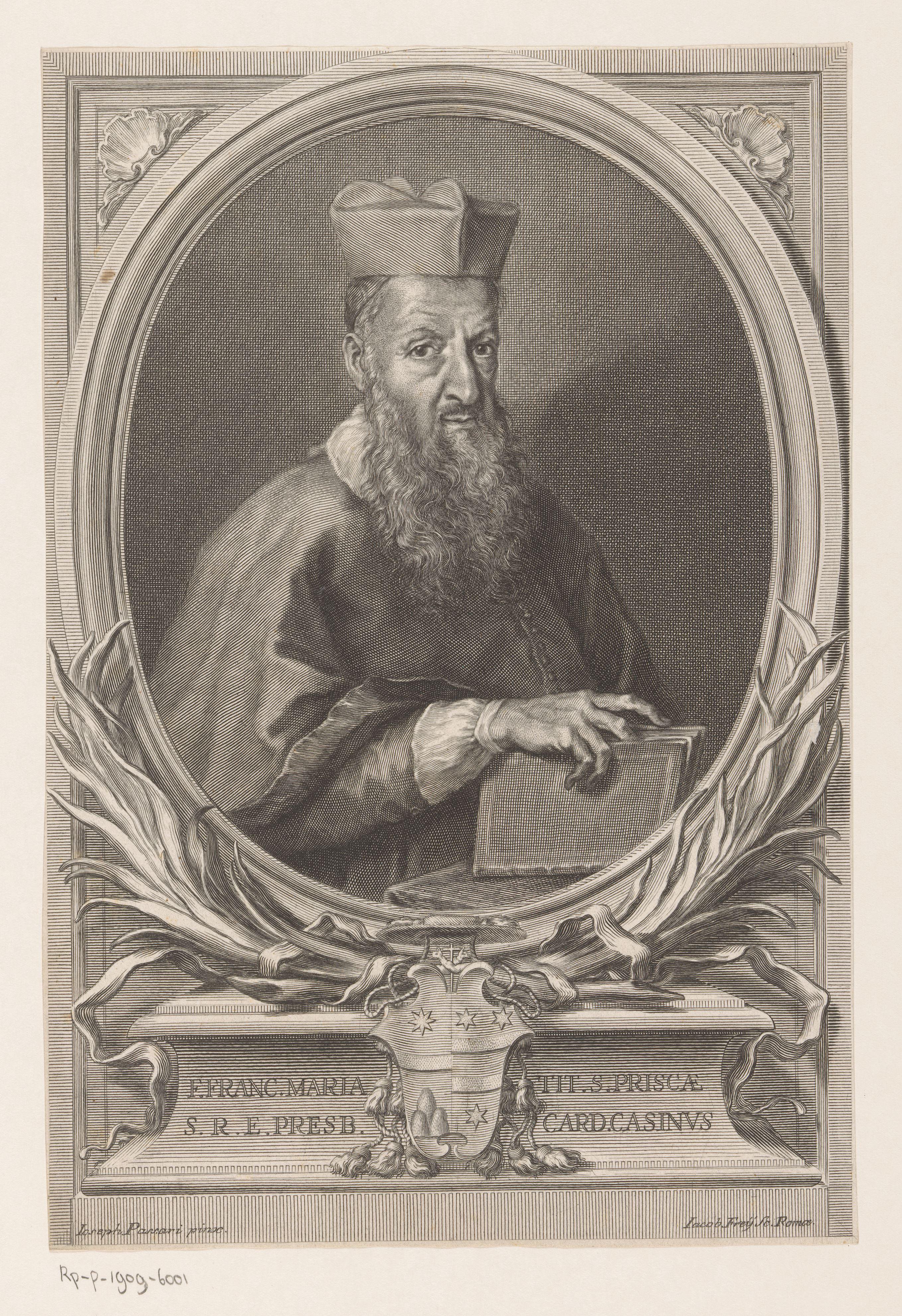 Portret van Francesco Maria Casini