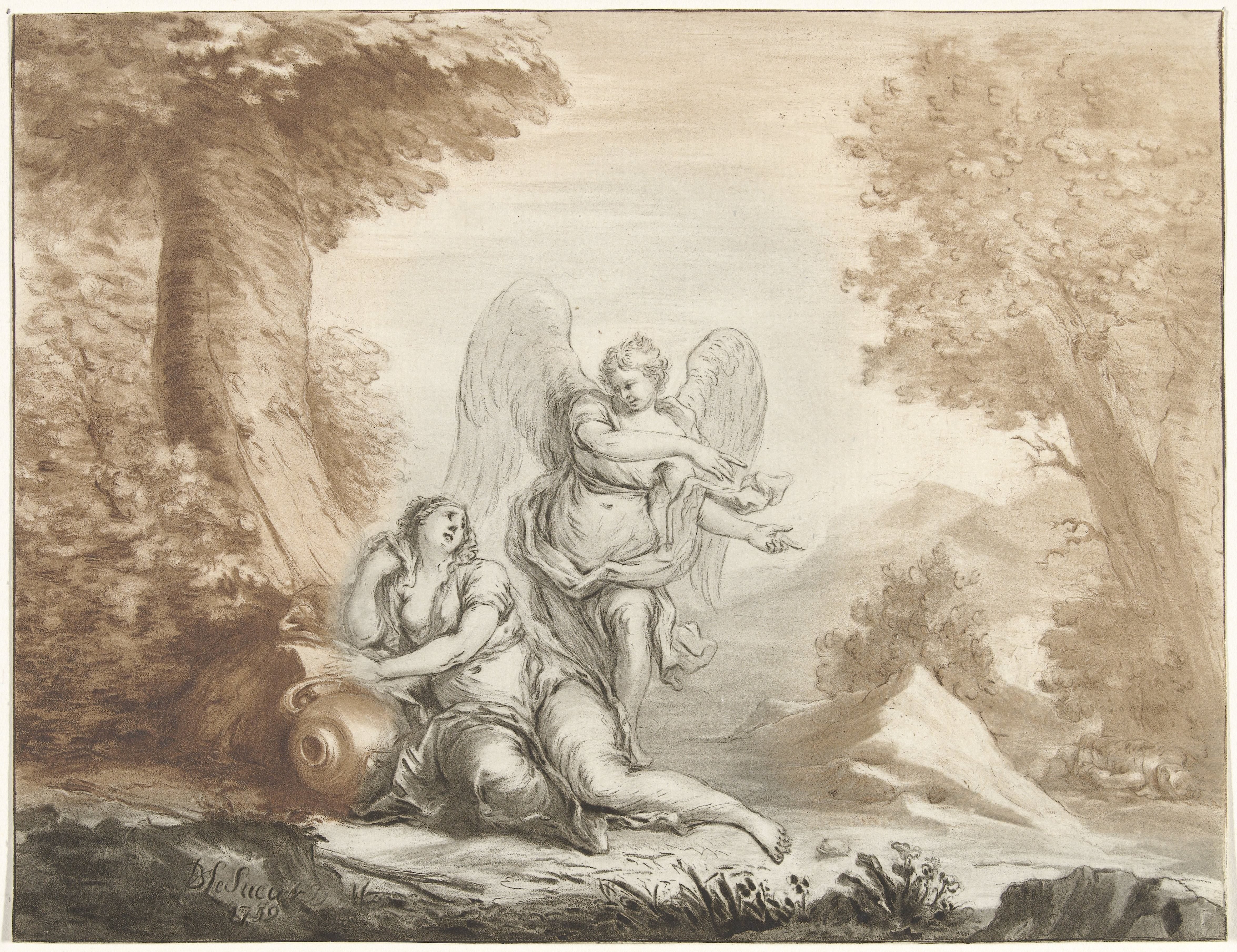 Hagar in de woestijn